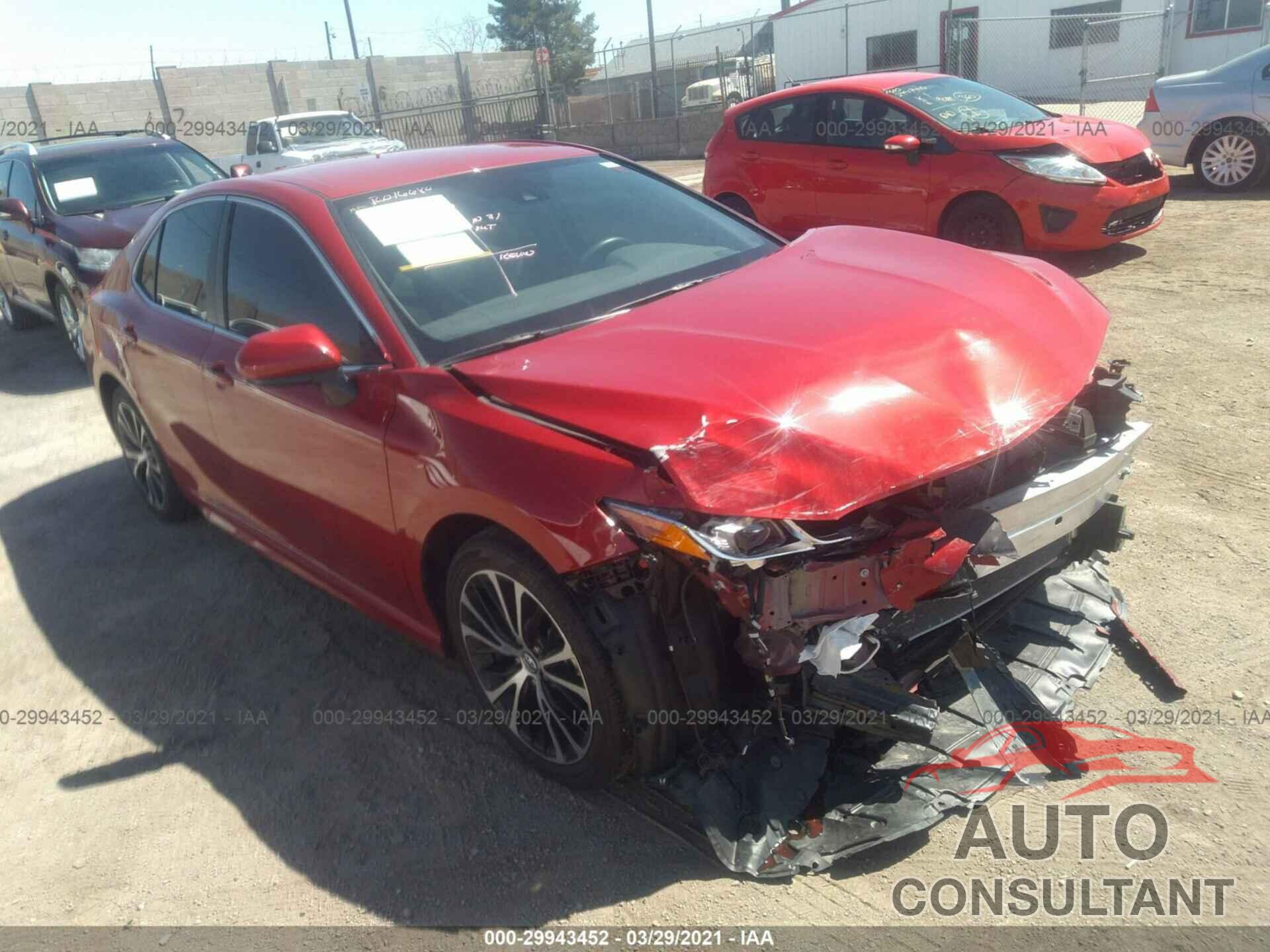 TOYOTA CAMRY 2020 - 4T1G11AK7LU307725