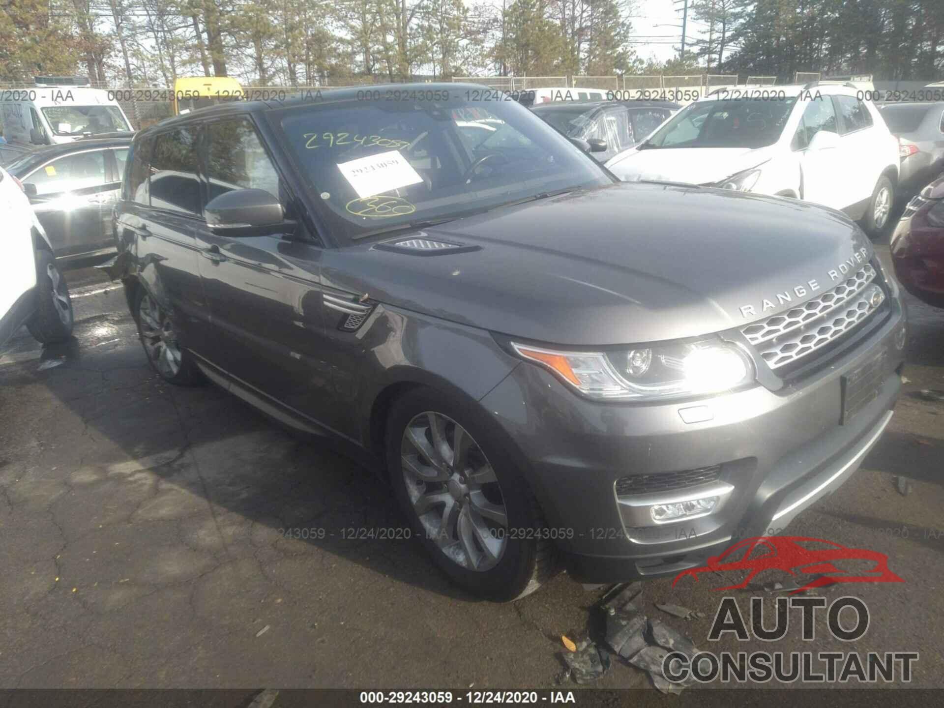 LAND ROVER RANGE ROVER SPORT 2017 - SALWR2FV5HA134600