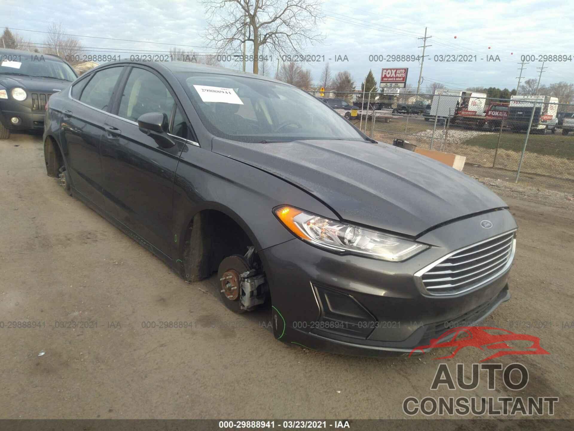 FORD FUSION 2019 - 3FA6P0T90KR217315
