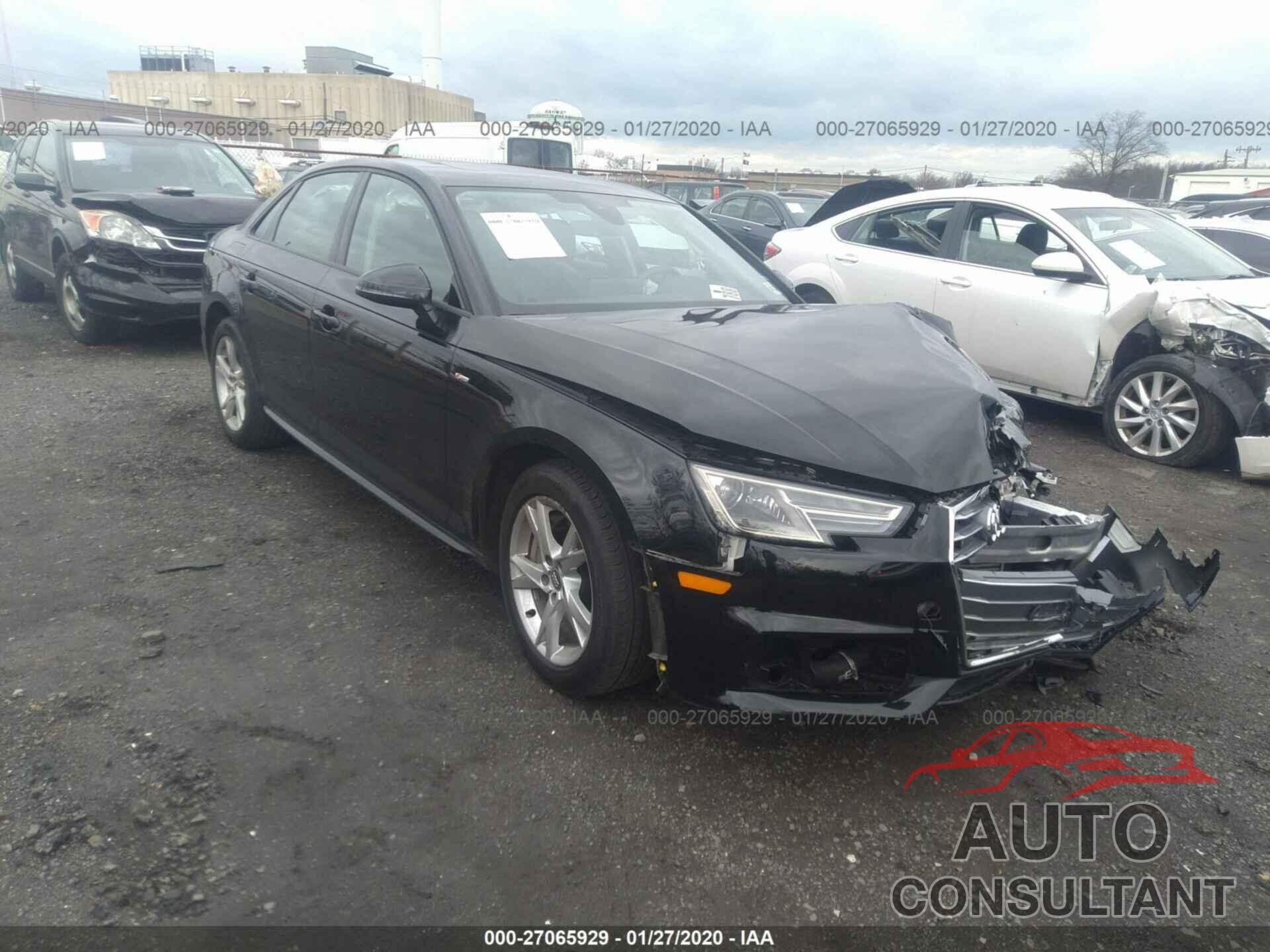 AUDI A4 2018 - WAUDNAF46JA214714