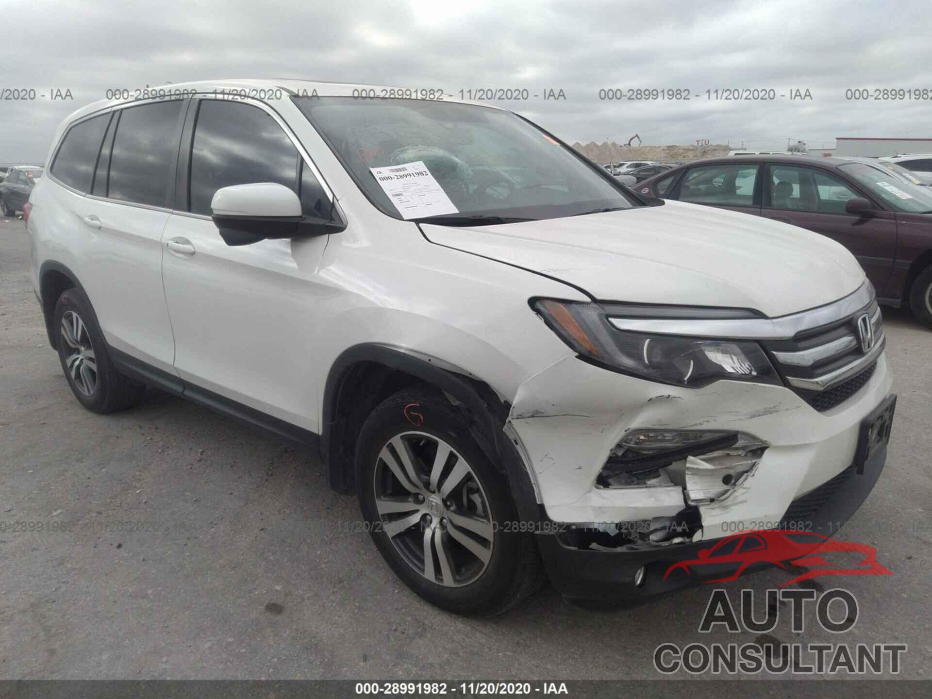 HONDA PILOT 2018 - 5FNYF5H54JB005512