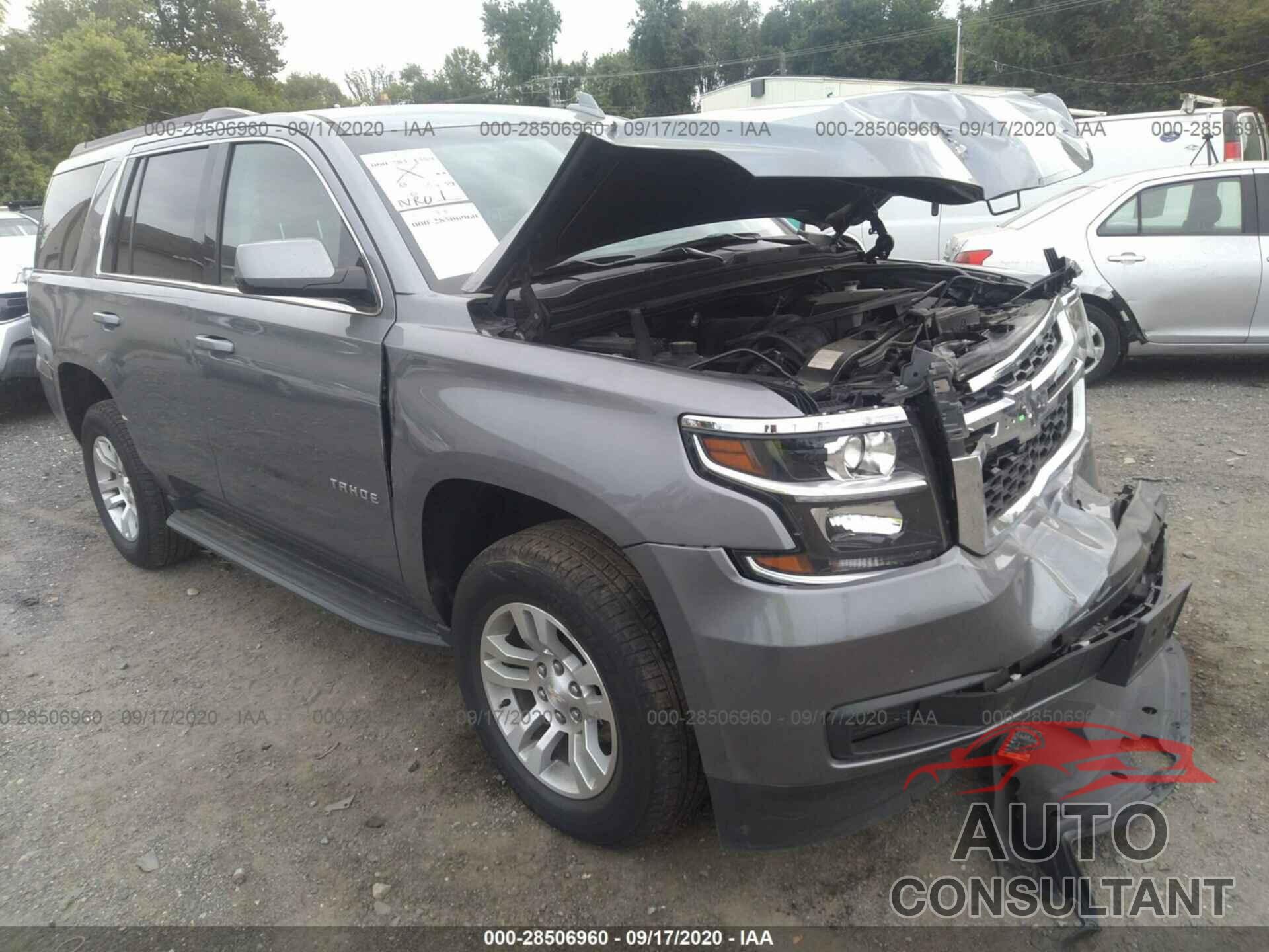 CHEVROLET TAHOE 2019 - 1GNSKAKC5KR318637