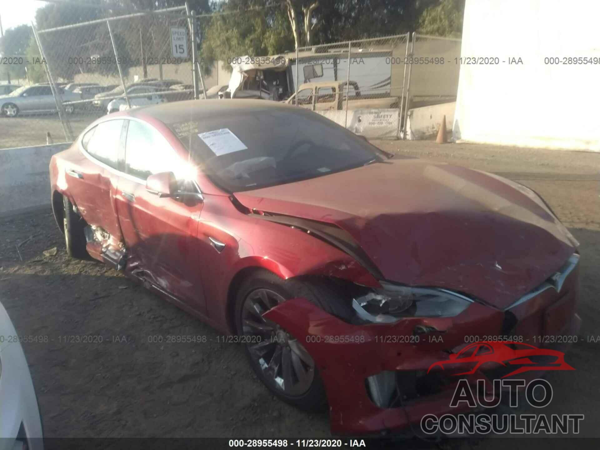 TESLA MODEL S 2018 - 5YJSA1E25JF277087