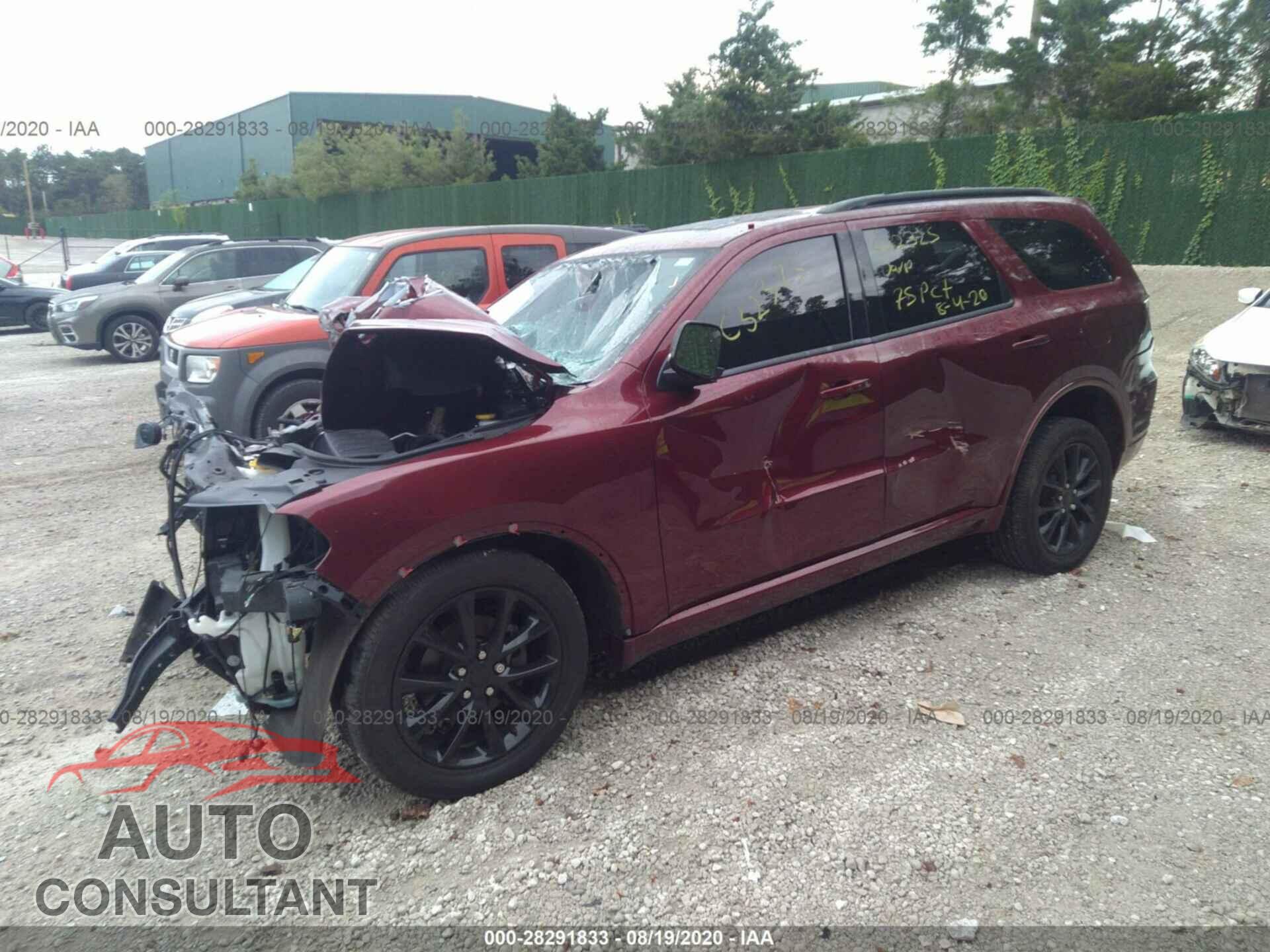 DODGE DURANGO 2018 - 1C4RDJDG7JC324040