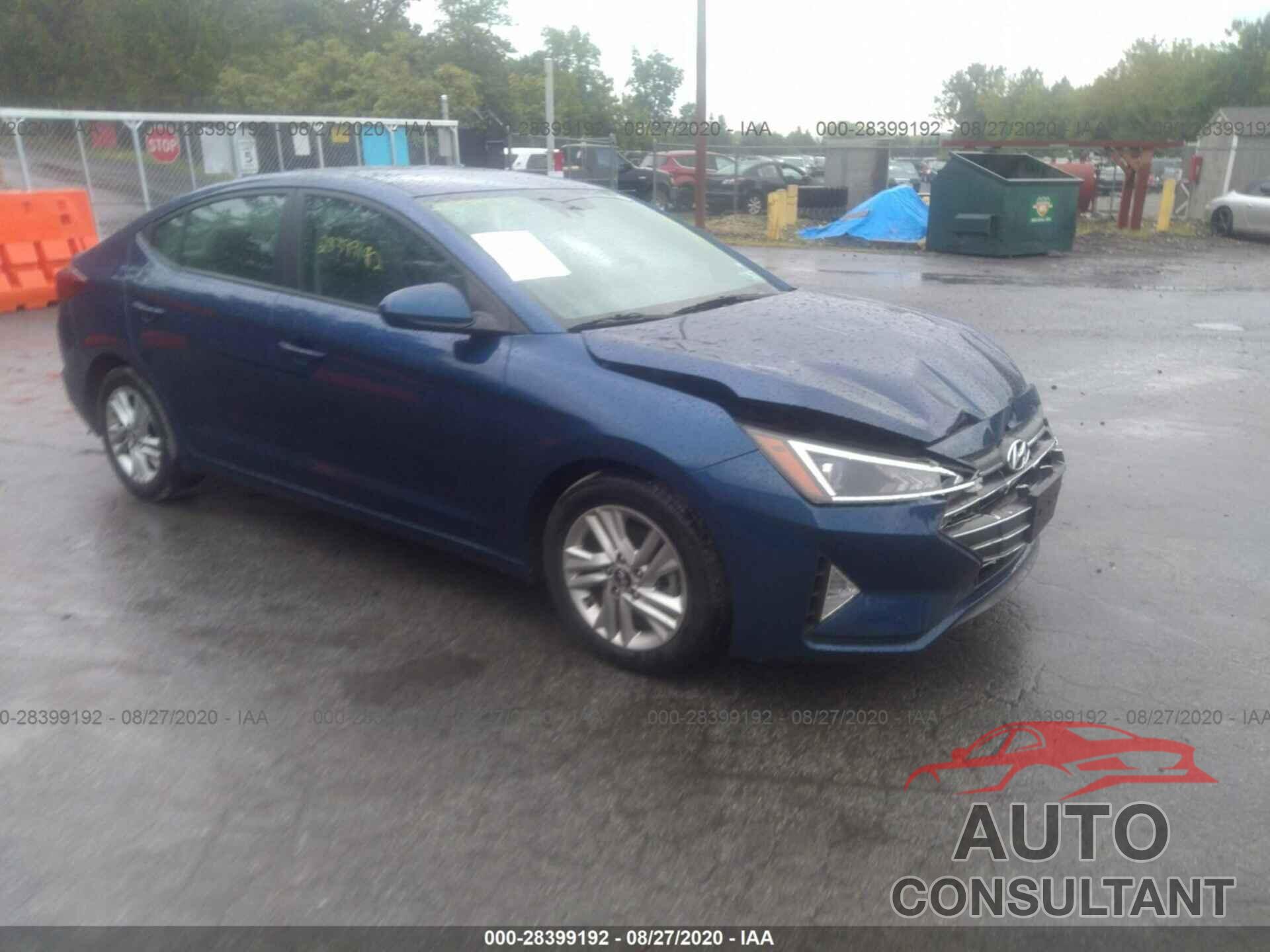 HYUNDAI ELANTRA 2019 - 5NPD84LF9KH413770