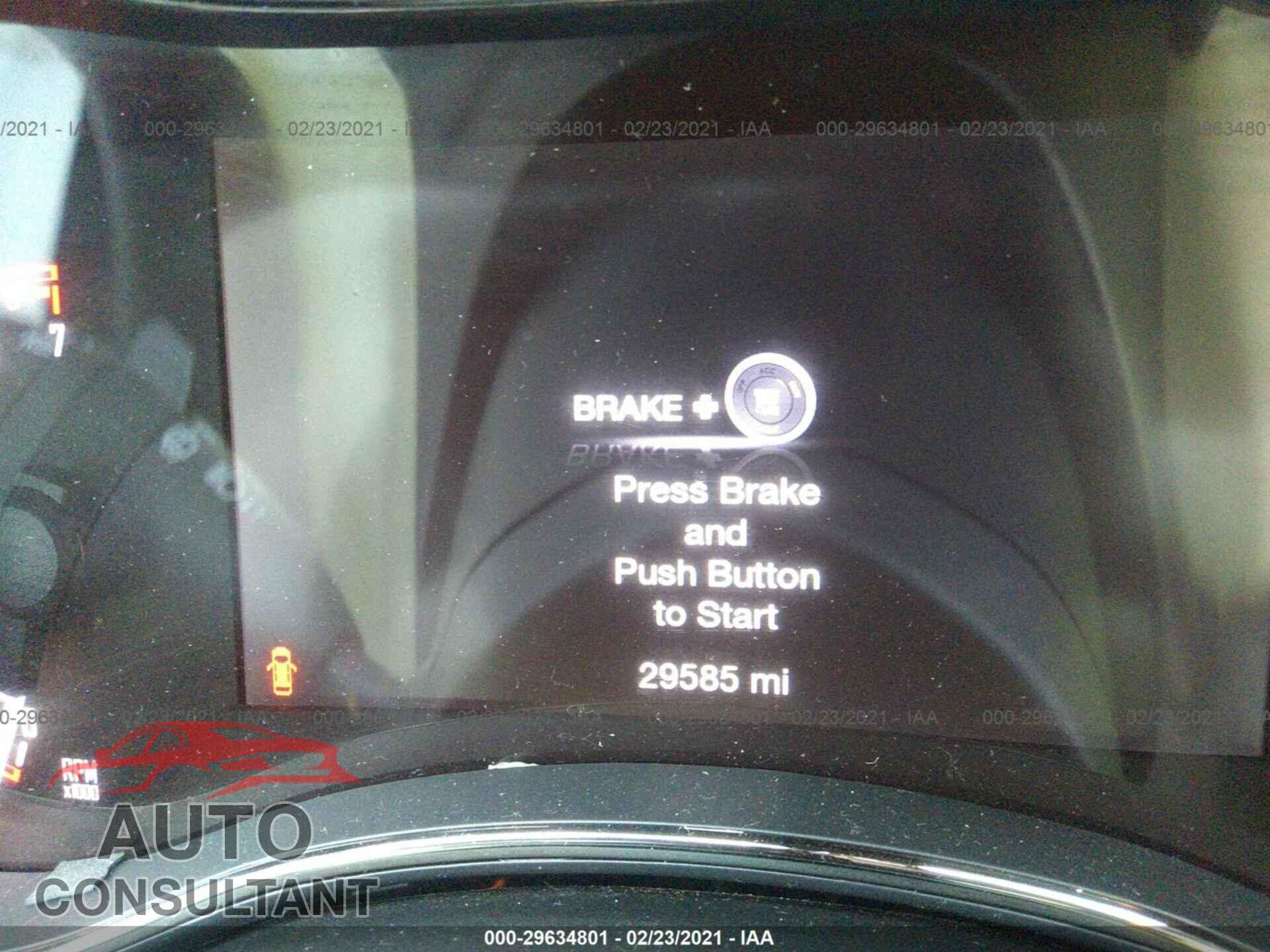 DODGE DURANGO 2020 - 1C4RDJDG9LC261560