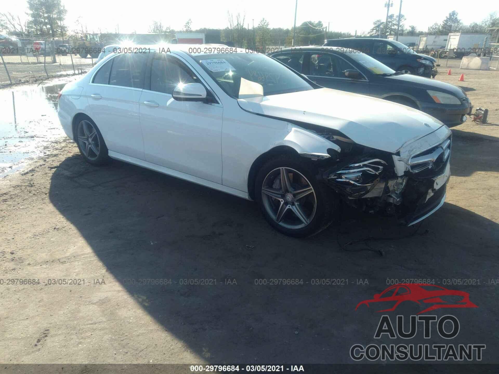 MERCEDES-BENZ E-CLASS 2017 - WDDZF4KB4HA018993