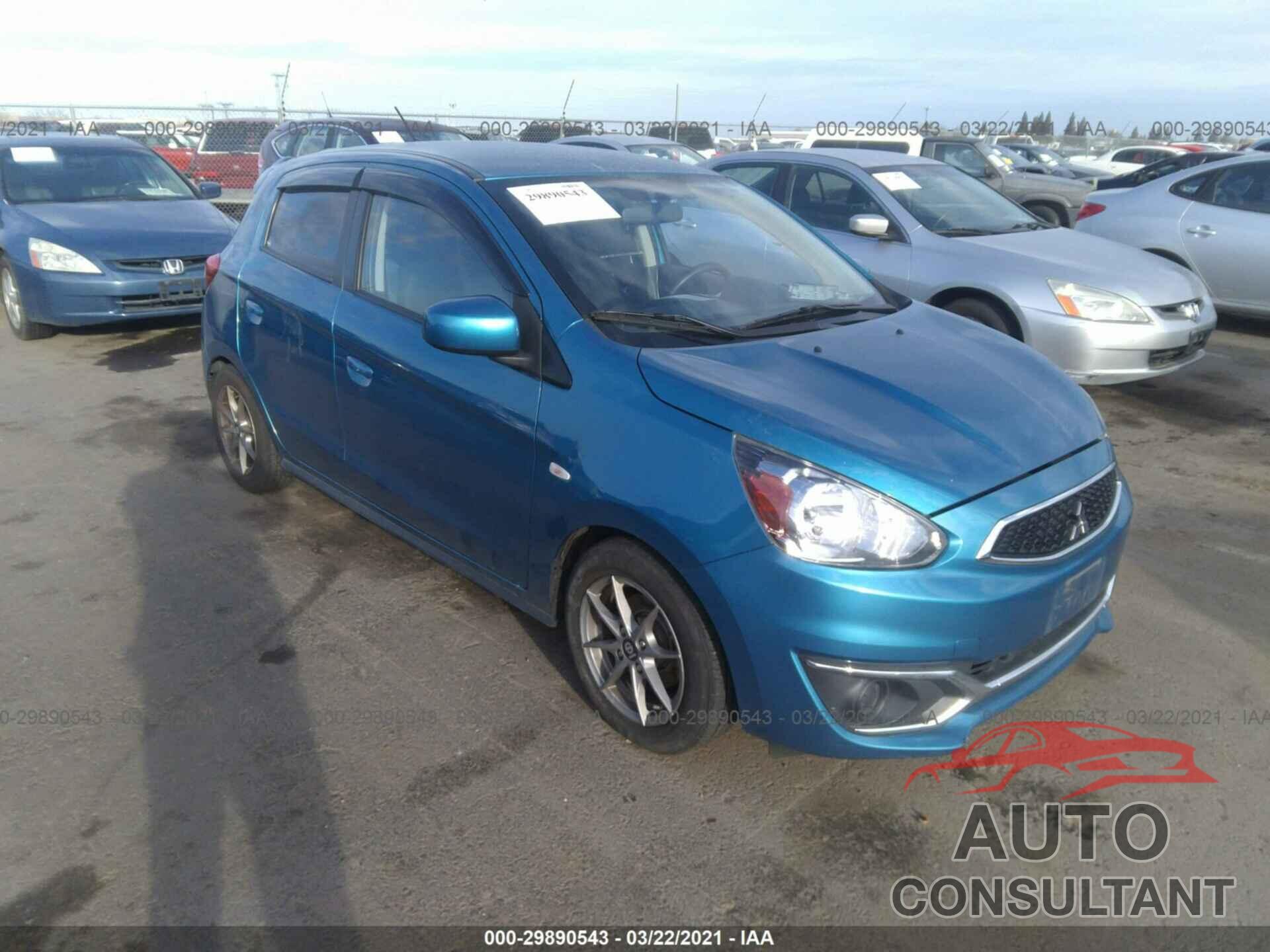 MITSUBISHI MIRAGE 2017 - ML32A3HJ2HH022067