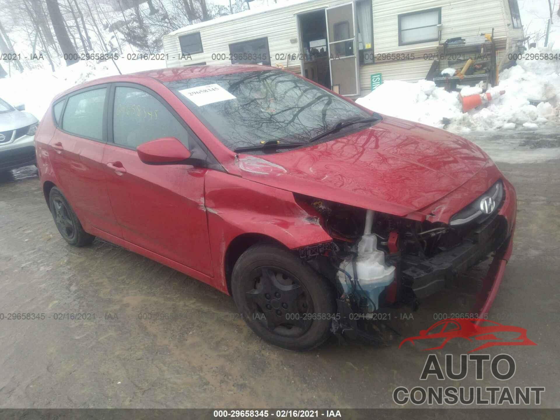 HYUNDAI ACCENT 2016 - KMHCT5AE3GU279678