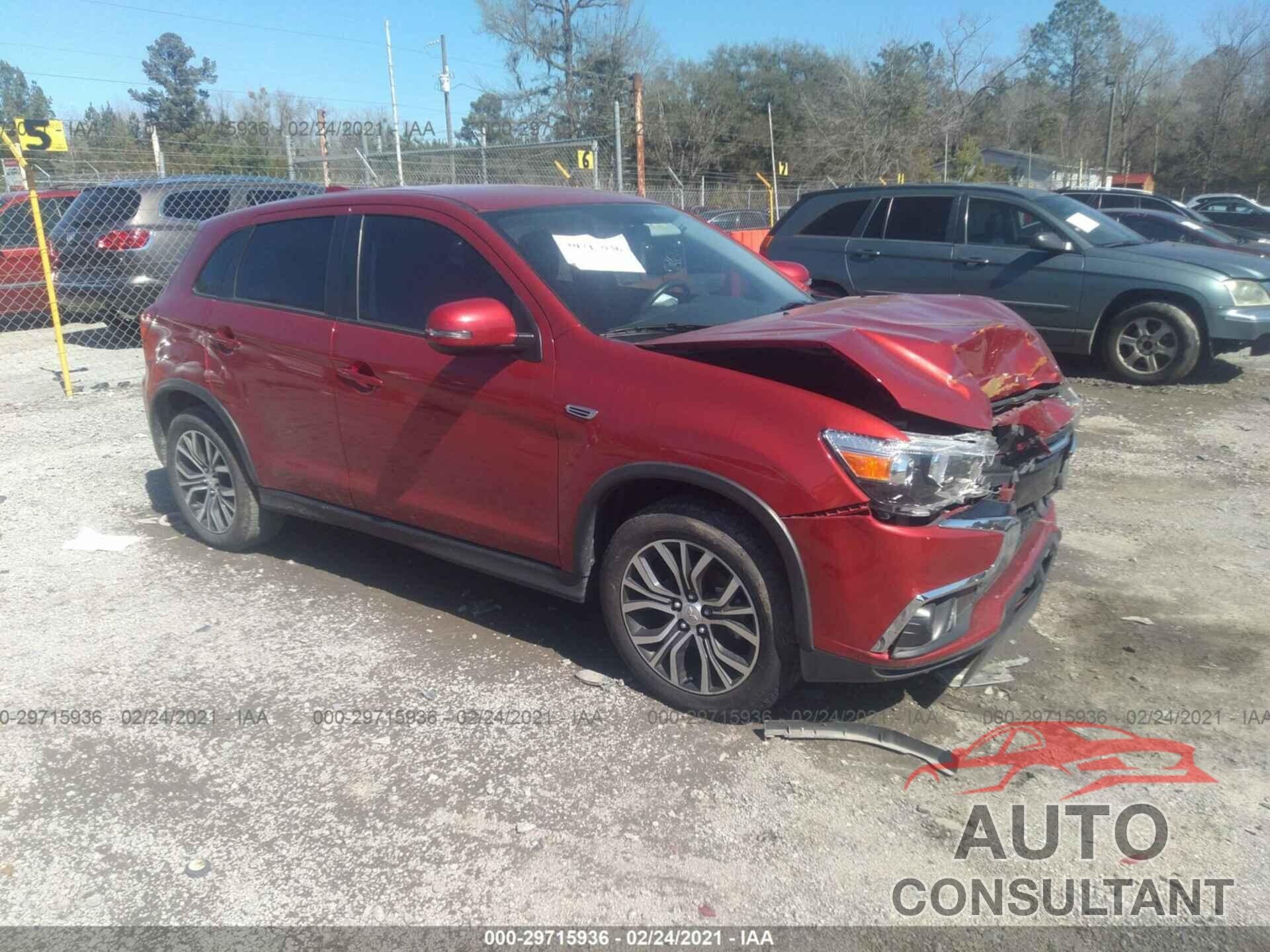 MITSUBISHI OUTLANDER SPORT 2018 - JA4AP3AW9JU000782