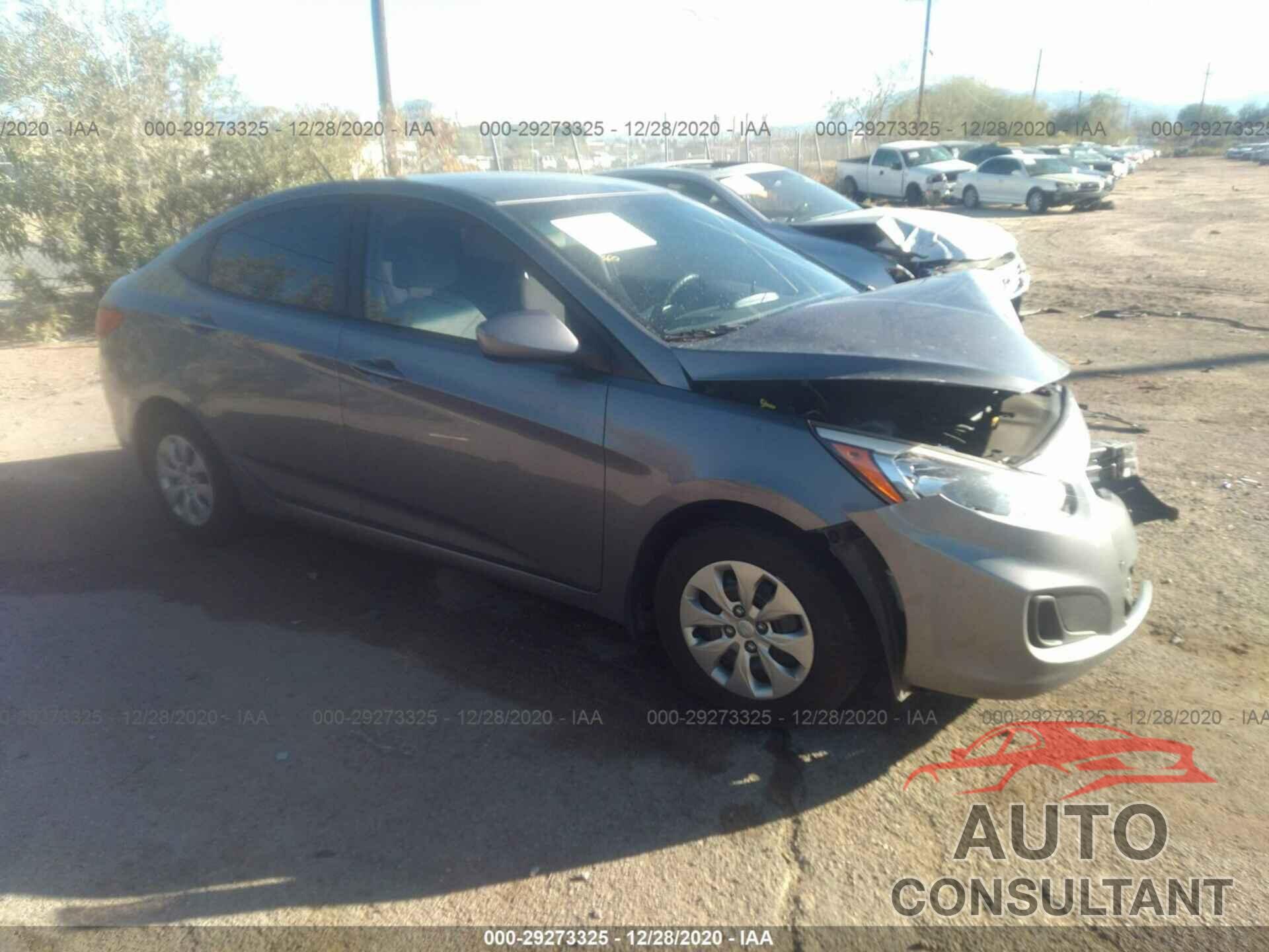 HYUNDAI ACCENT 2016 - KMHCT4AE8GU074559