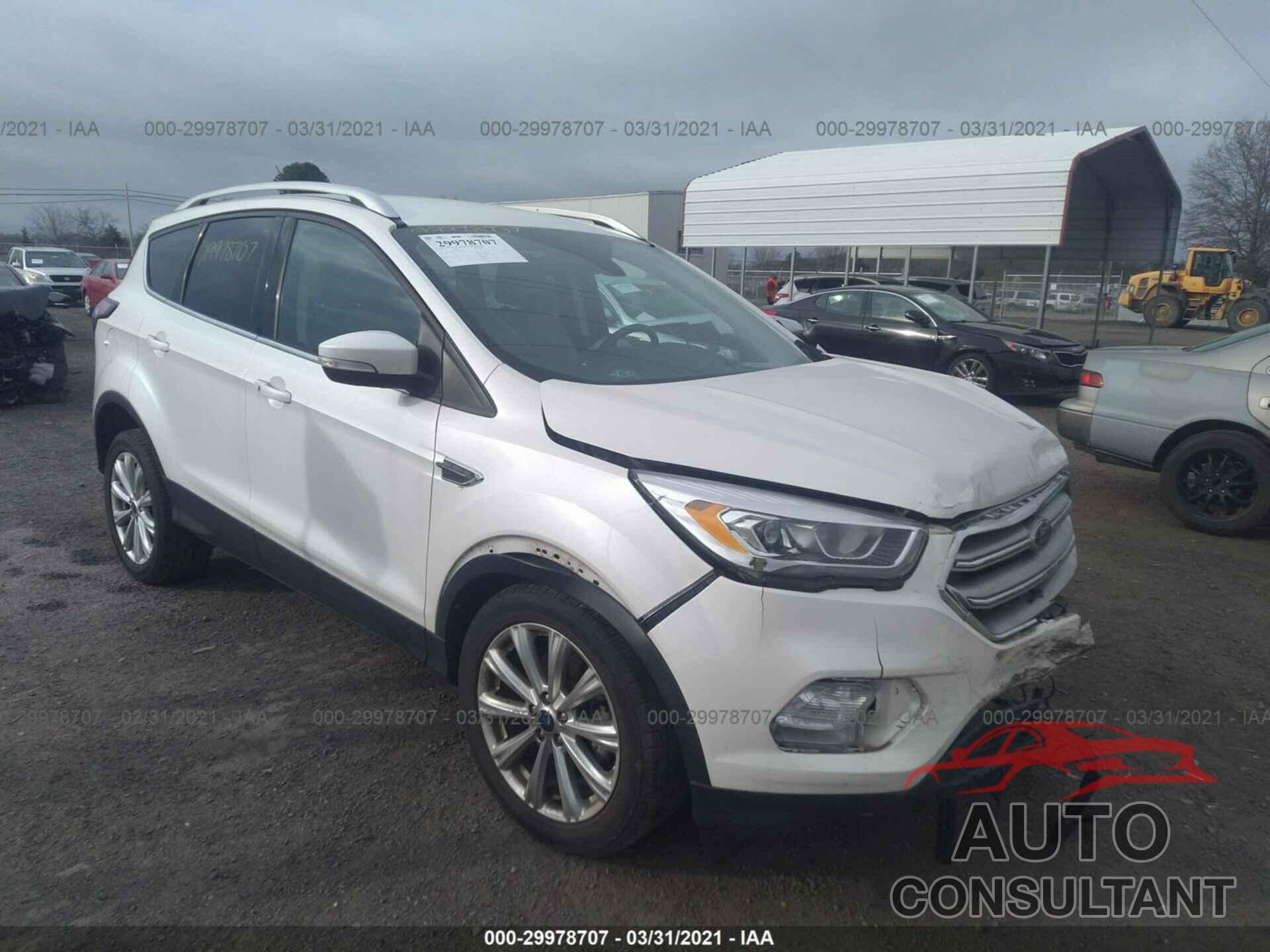 FORD ESCAPE 2017 - 1FMCU0JD7HUB95324