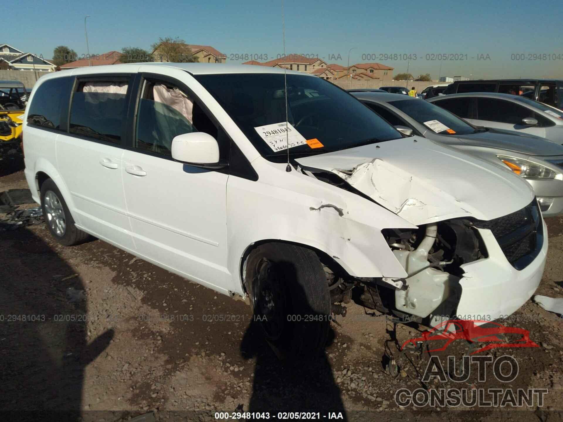 DODGE GRAND CARAVAN 2016 - 2C4RDGCG3GR140511