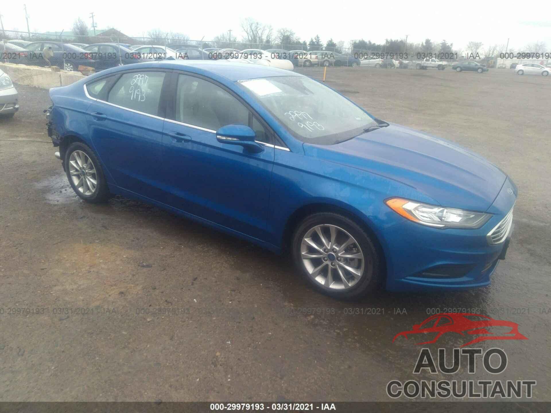 FORD FUSION 2017 - 3FA6P0H77HR375117