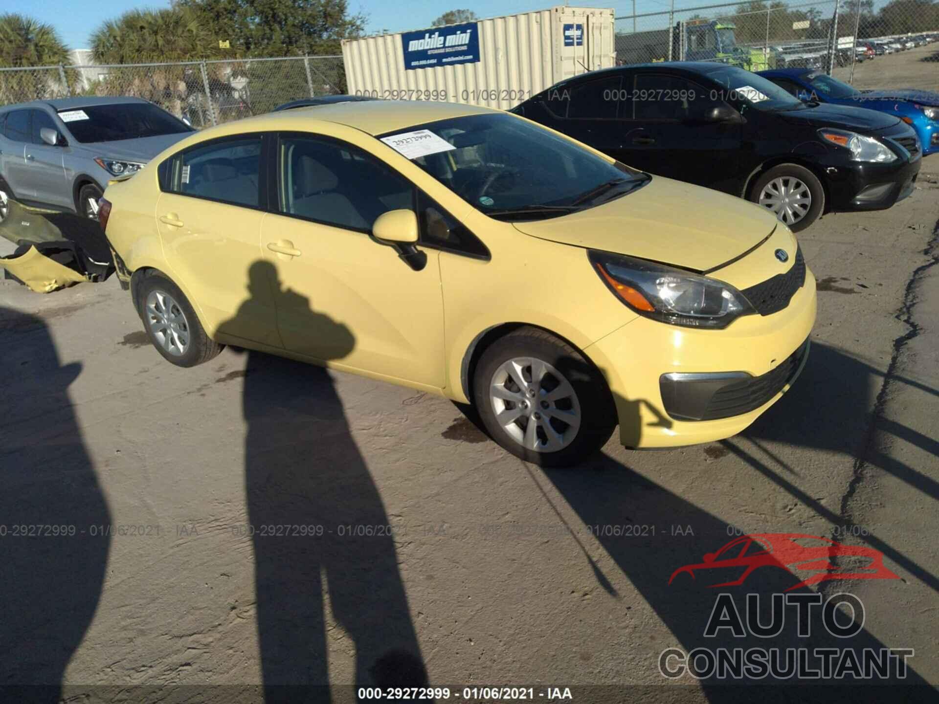 KIA RIO 2016 - KNADM4A30G6577332