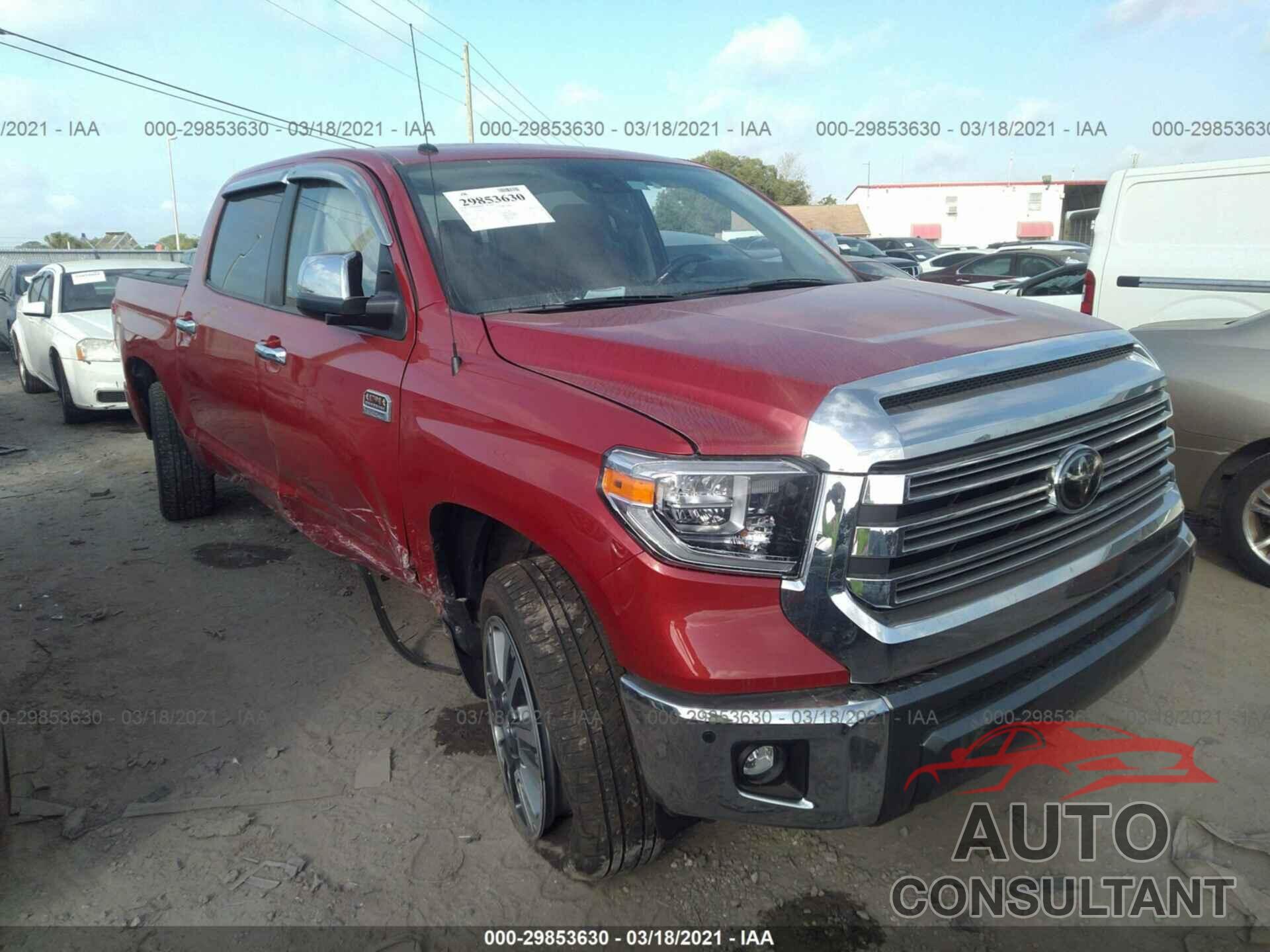 TOYOTA TUNDRA 4WD 2019 - 5TFAY5F11KX863376