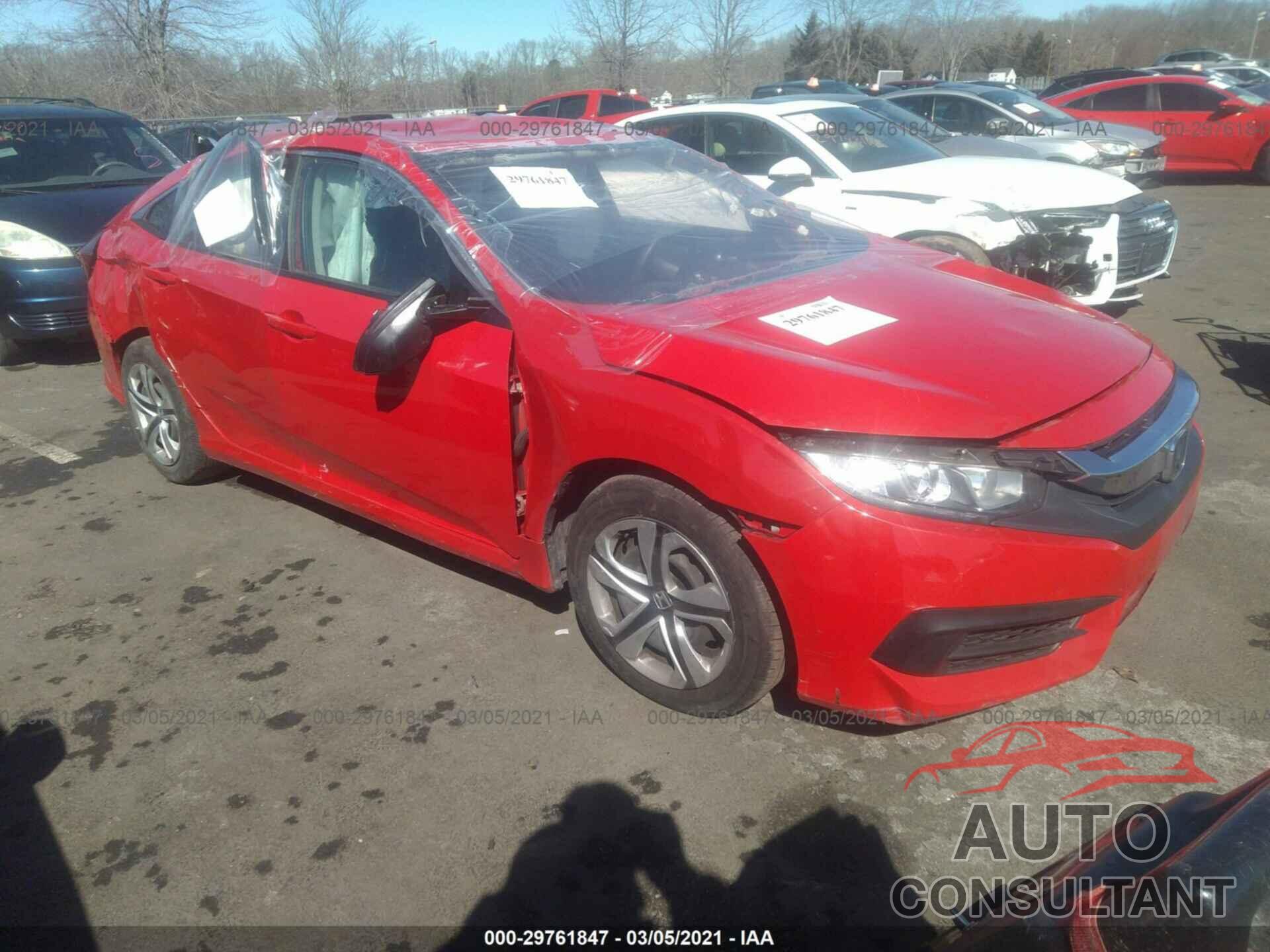 HONDA CIVIC SEDAN 2018 - 2HGFC2F54JH559520