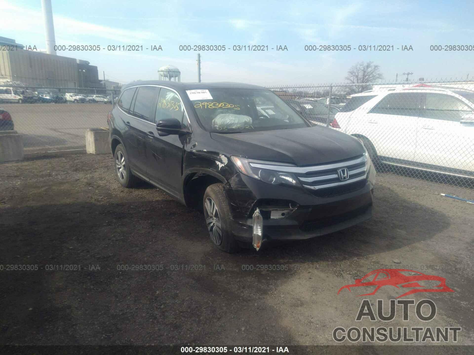HONDA PILOT 2018 - 5FNYF6H3XJB066190