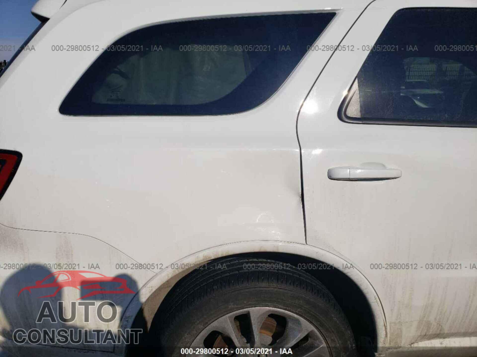 DODGE DURANGO 2020 - 1C4RDJDG2LC286235