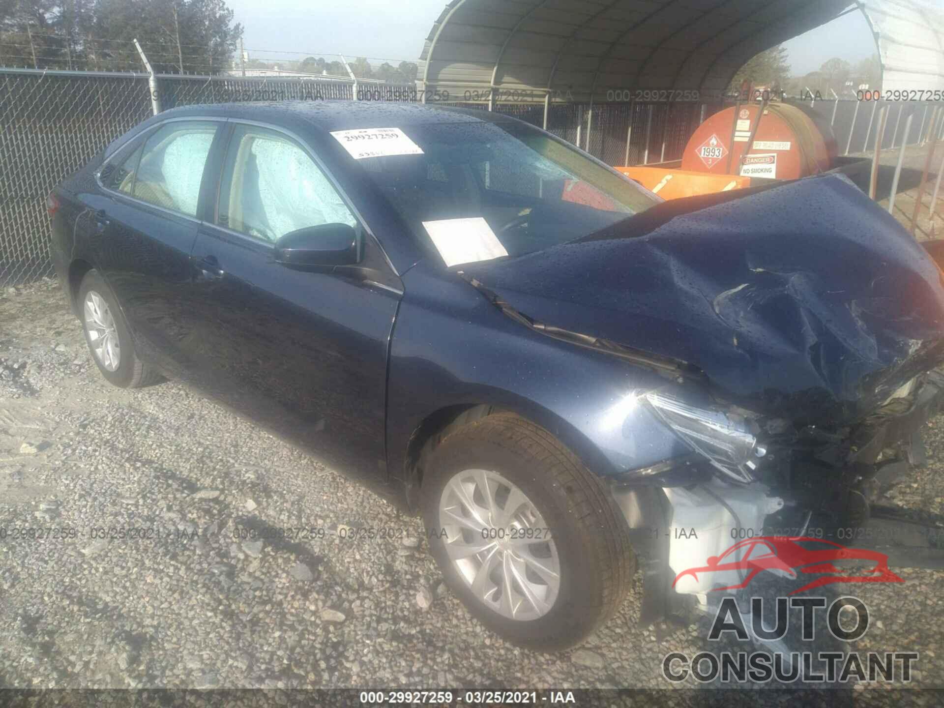 TOYOTA CAMRY 2016 - 4T1BF1FK0GU508876