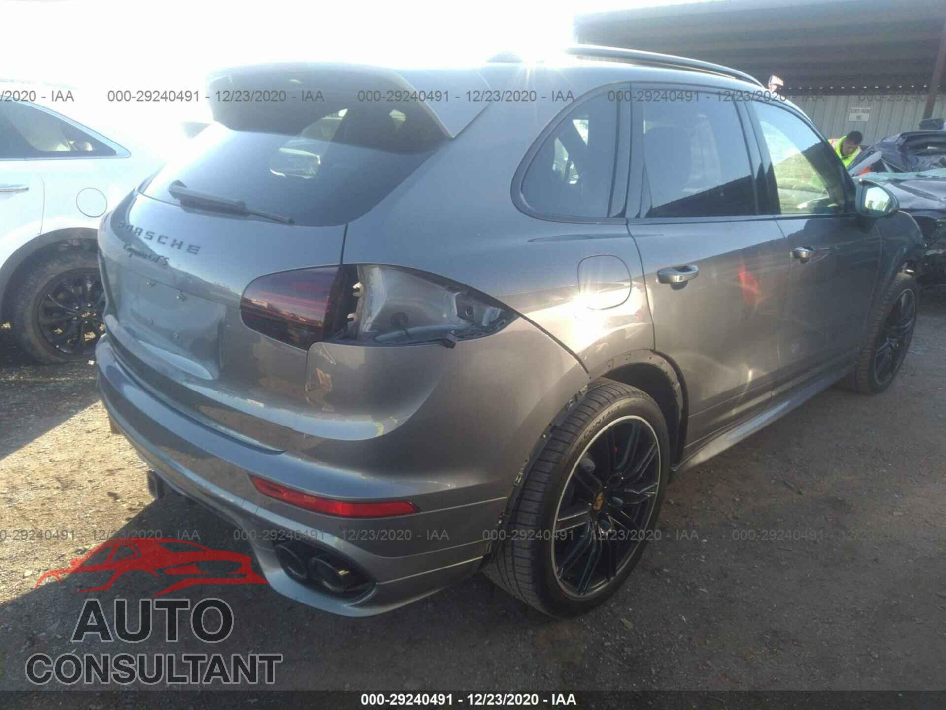 PORSCHE CAYENNE 2016 - WP1AD2A25GLA78012