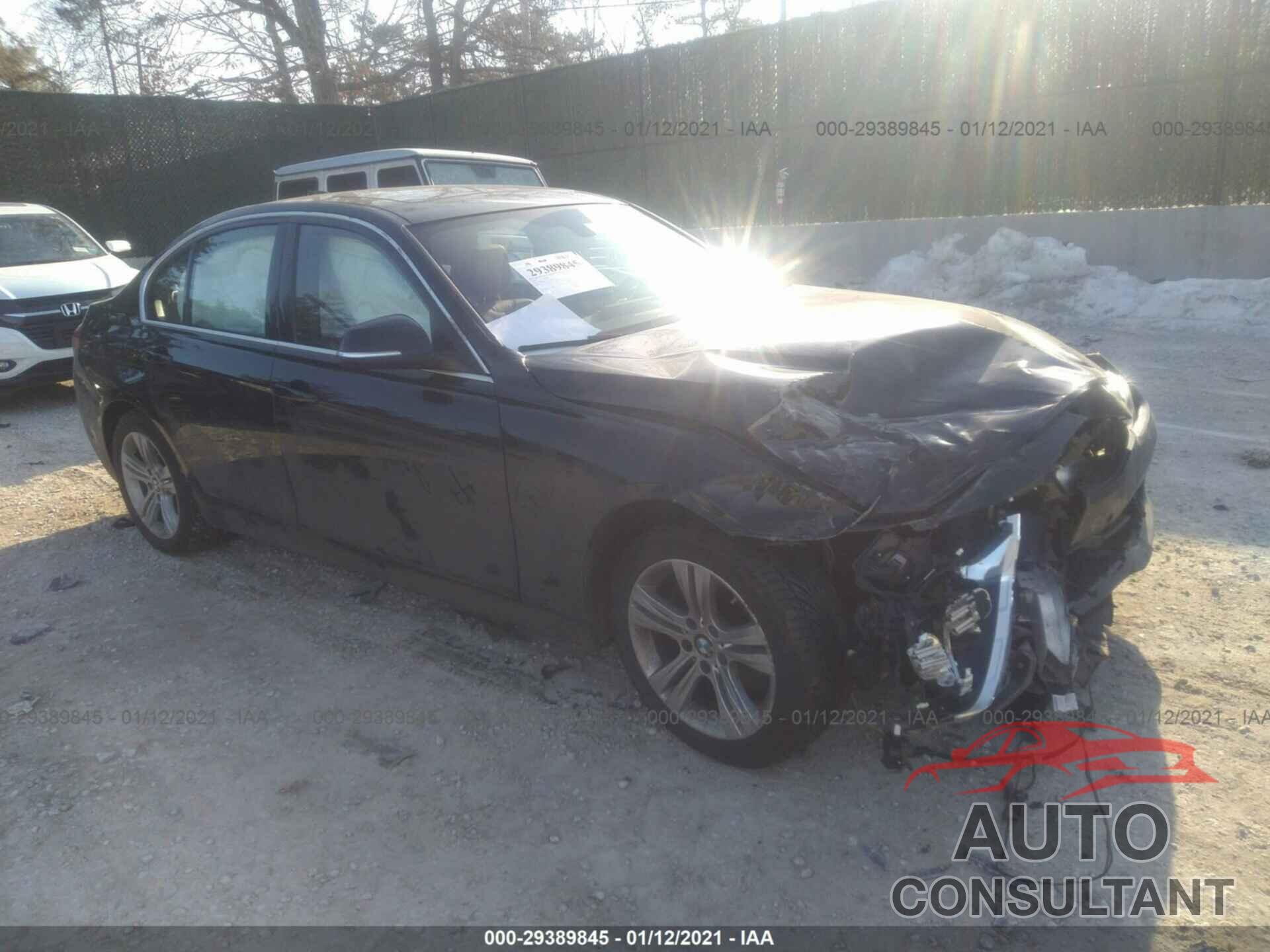 BMW 3 SERIES 2017 - WBA8D9G57HNU60975
