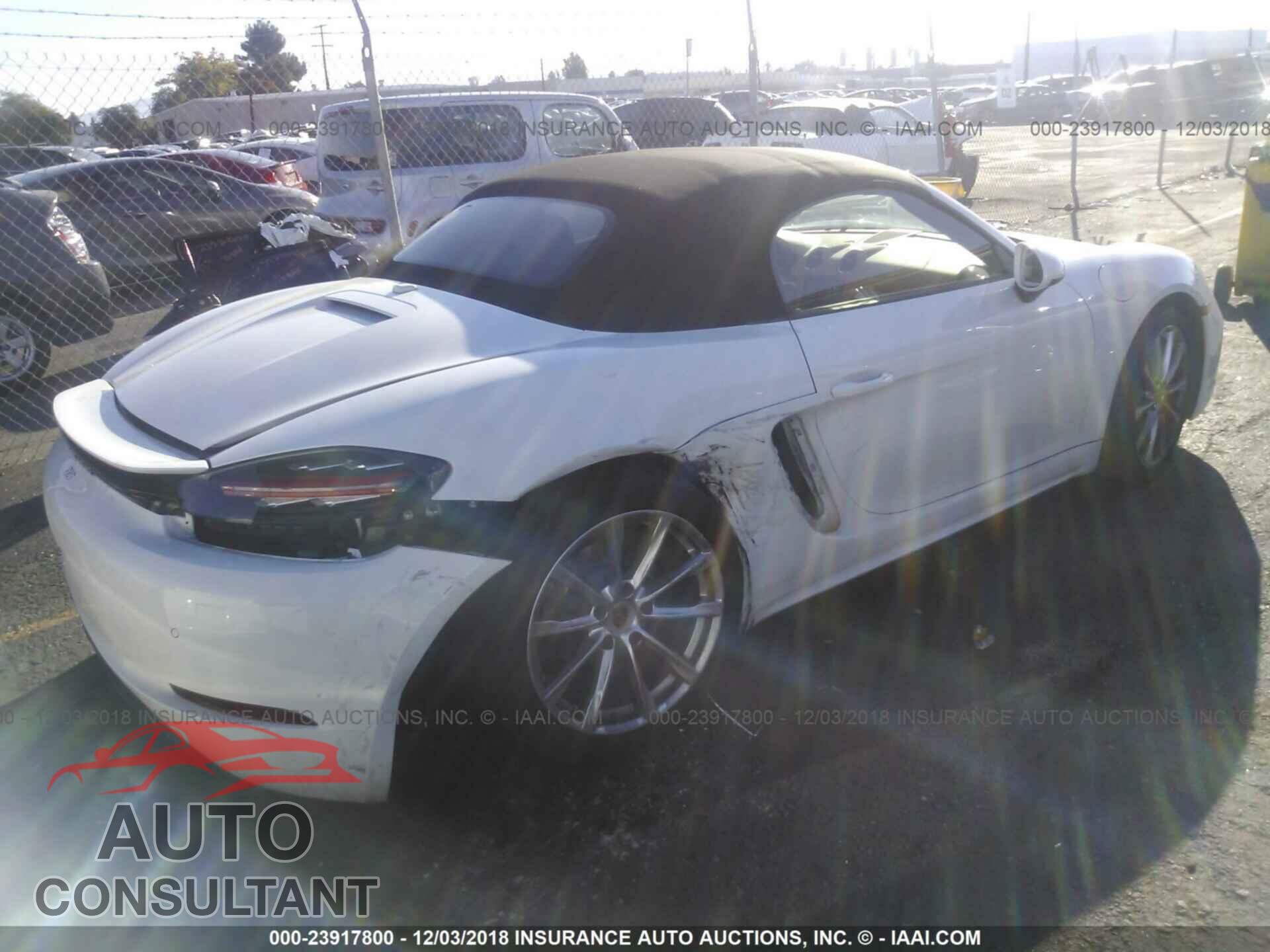 PORSCHE BOXSTER 2017 - WP0CA2A88HS220075