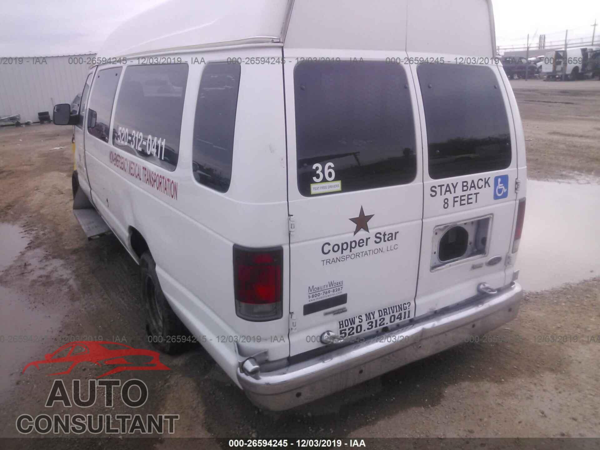 FORD E-350 SUPER DUTY 2011 - 1FTSS3EL0BDA34412