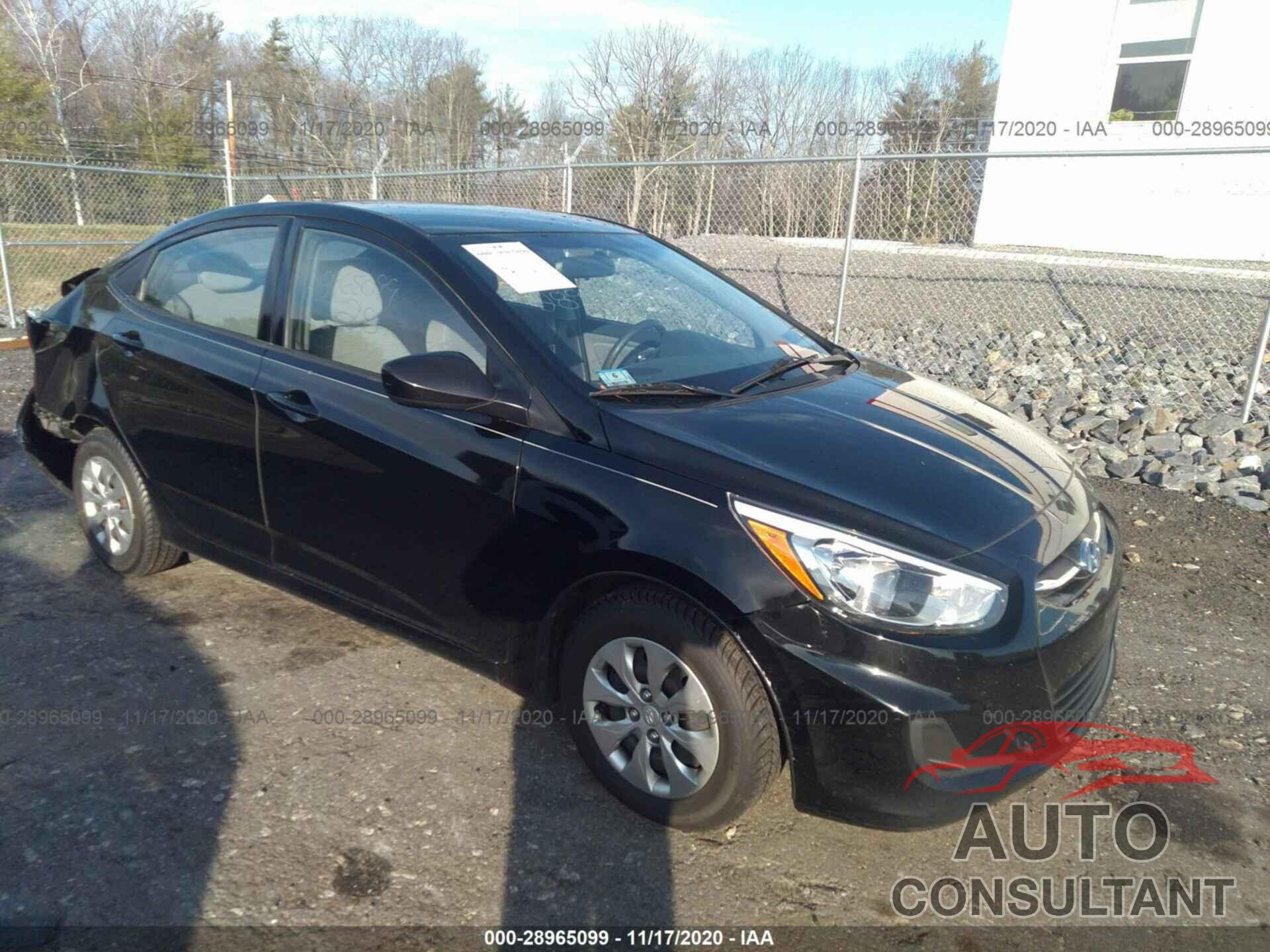 HYUNDAI ACCENT 2016 - KMHCT4AEXGU021555