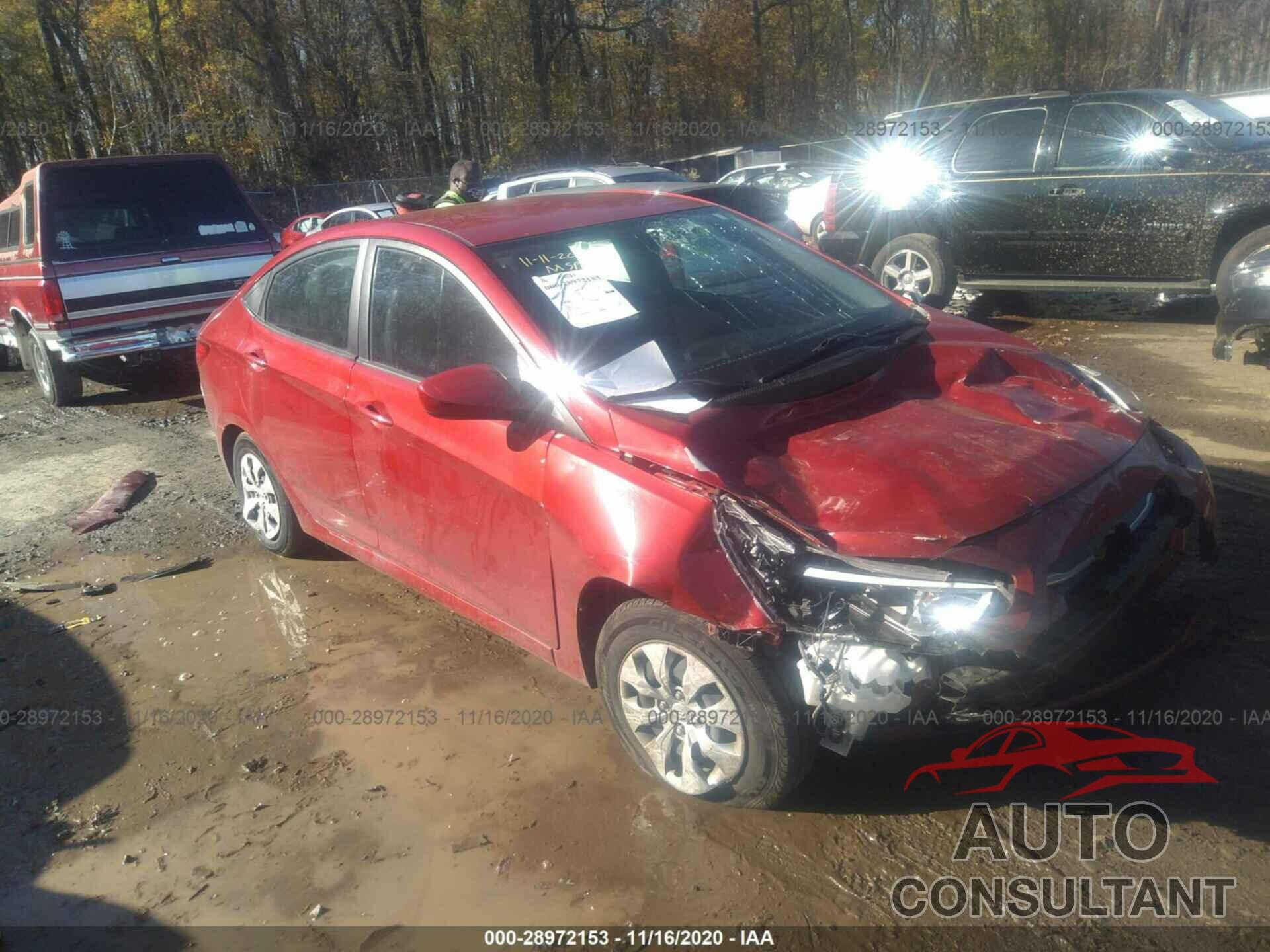 HYUNDAI ACCENT 2017 - KMHCT4AE0HU394914