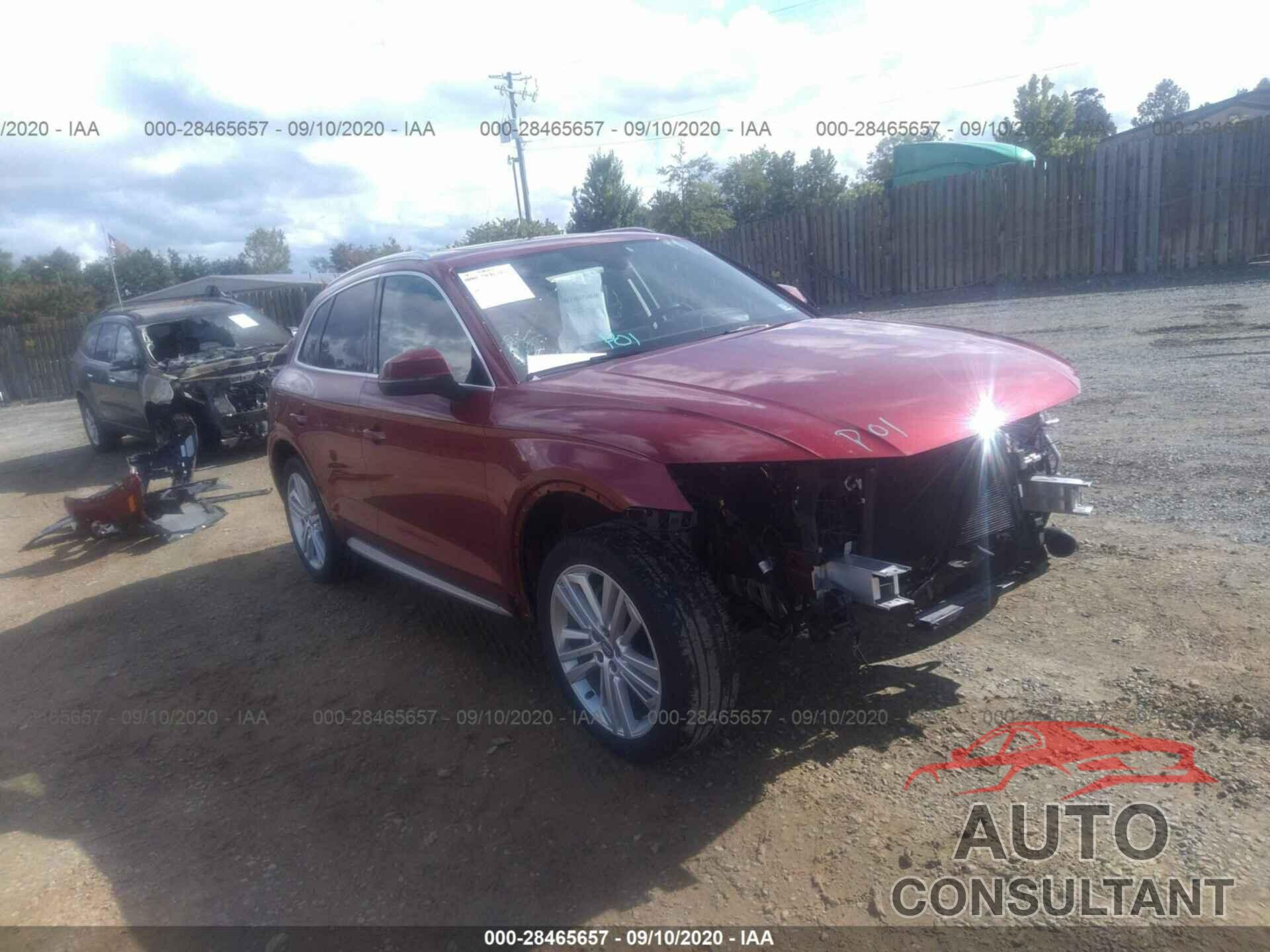 AUDI Q5 2018 - WA1CNBFY5J2056684