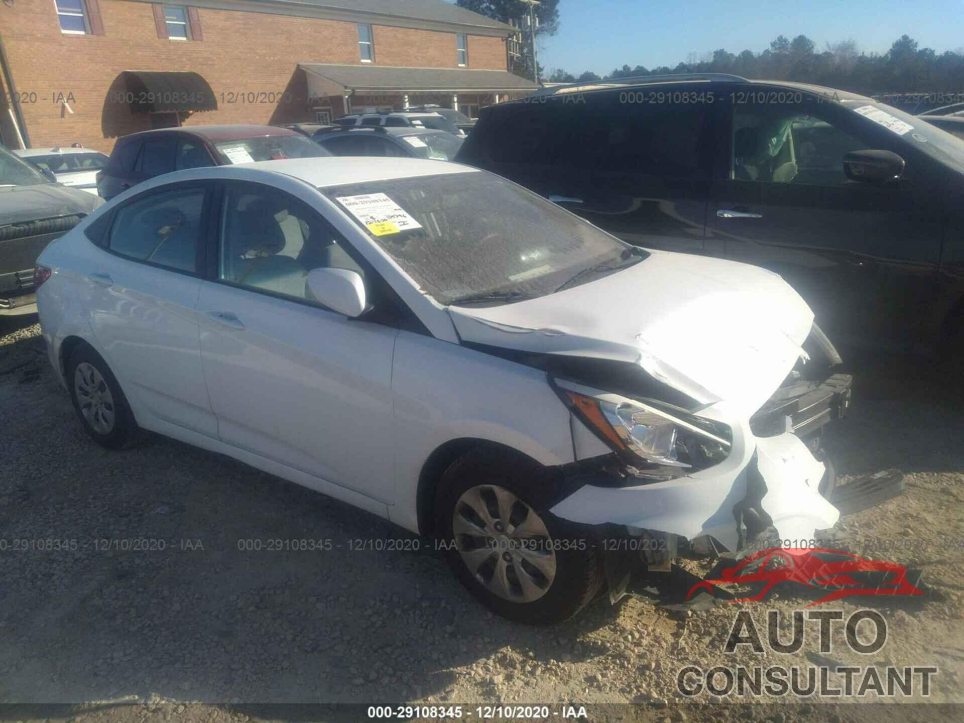 HYUNDAI ACCENT 2017 - KMHCT4AEXHU194641