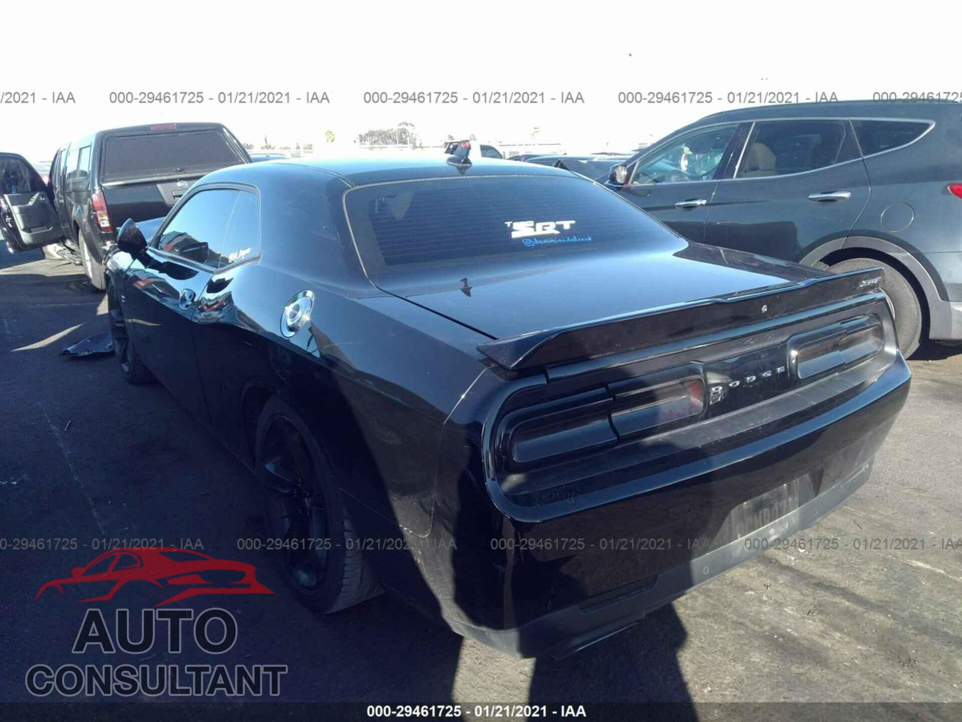 DODGE CHALLENGER 2018 - 2C3CDZDJ7JH286925