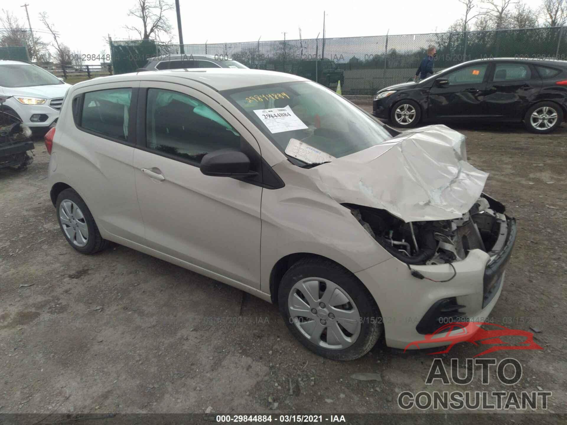 CHEVROLET SPARK 2017 - KL8CB6SA9HC765002