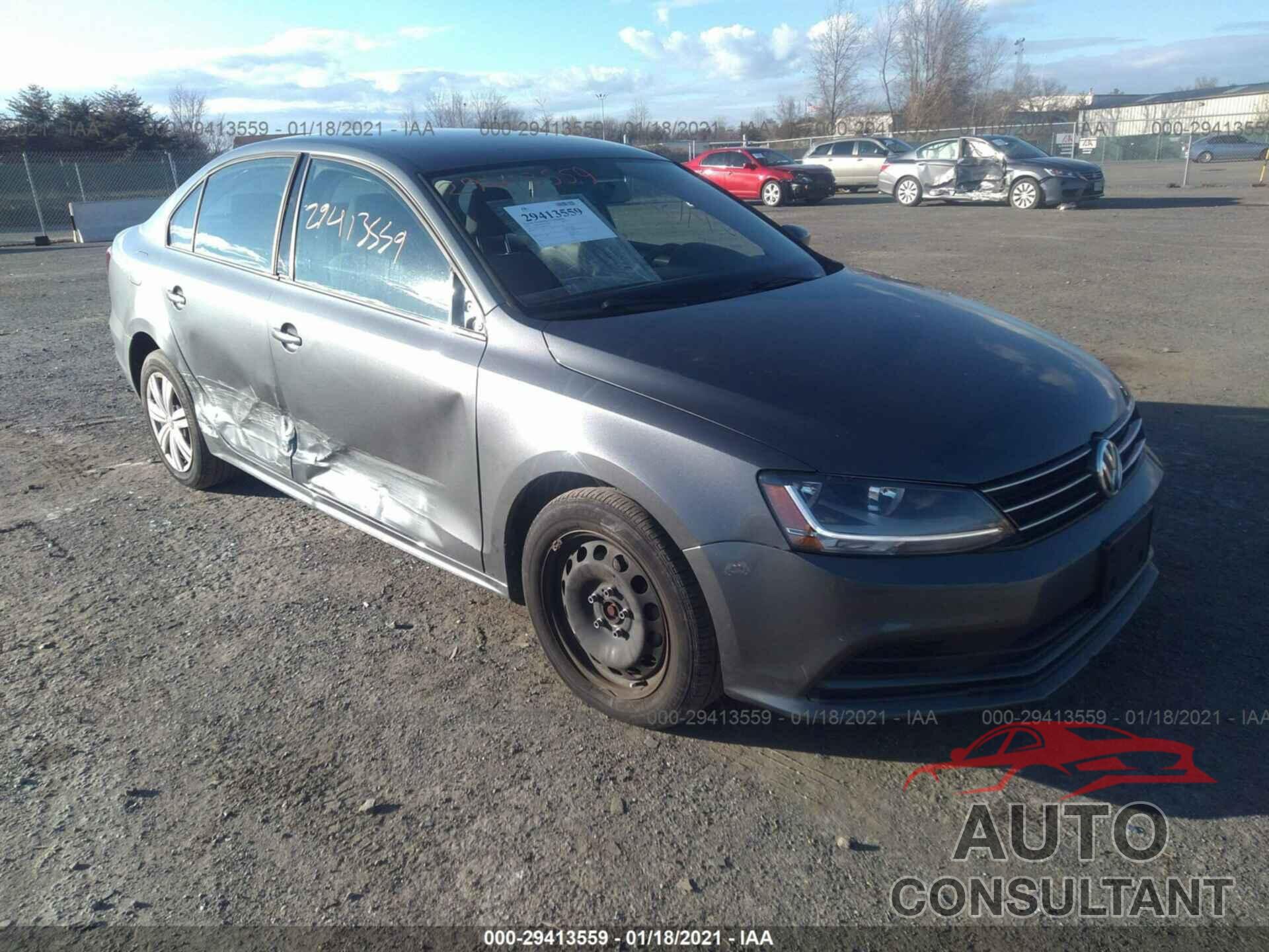VOLKSWAGEN JETTA 2017 - 3VW2B7AJ9HM259613
