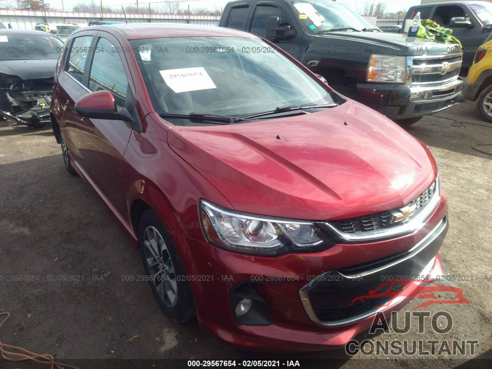 CHEVROLET SONIC 2017 - 1G1JD6SH2H4154818