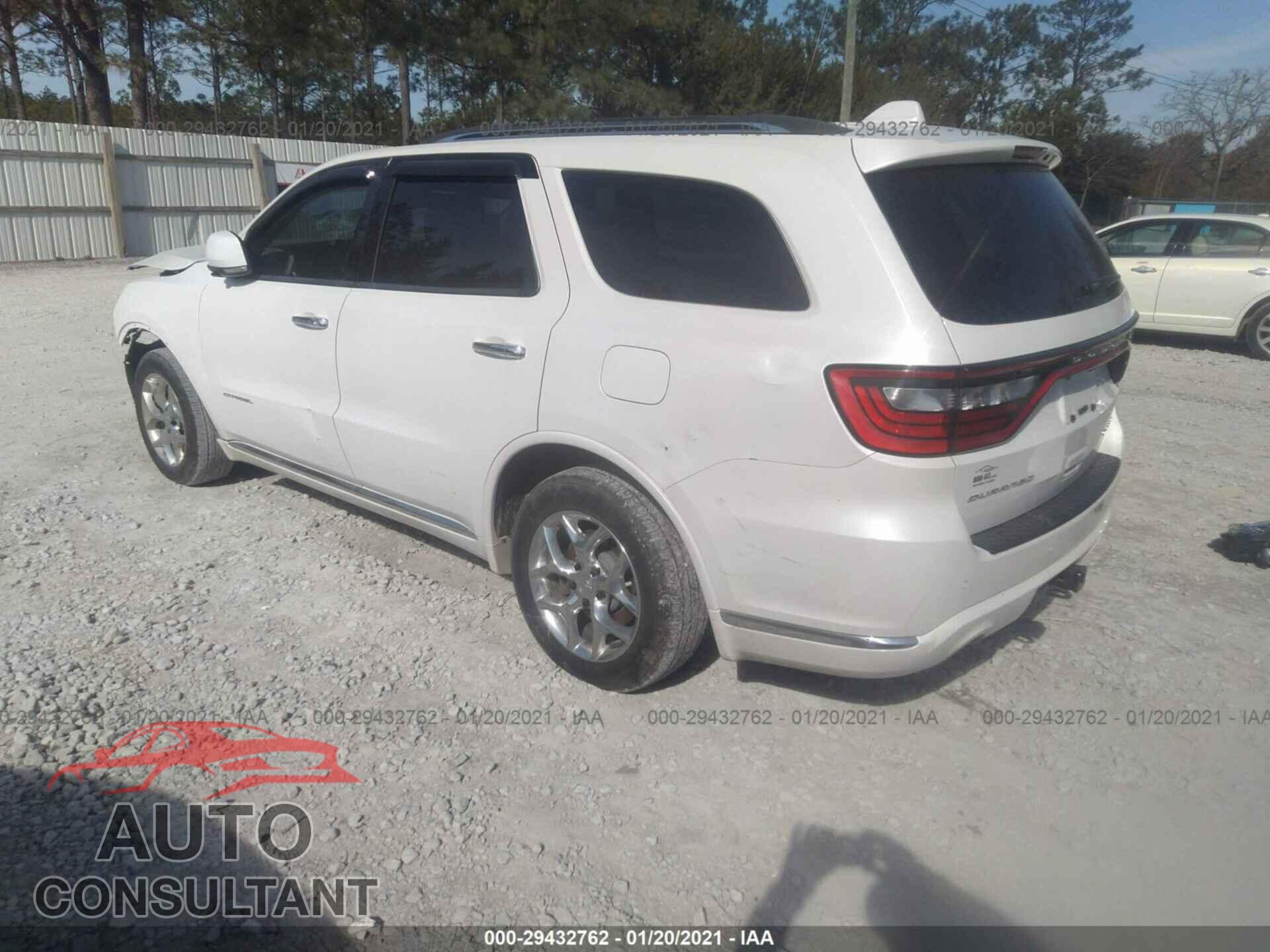 DODGE DURANGO 2017 - 1C4SDHET2HC960591