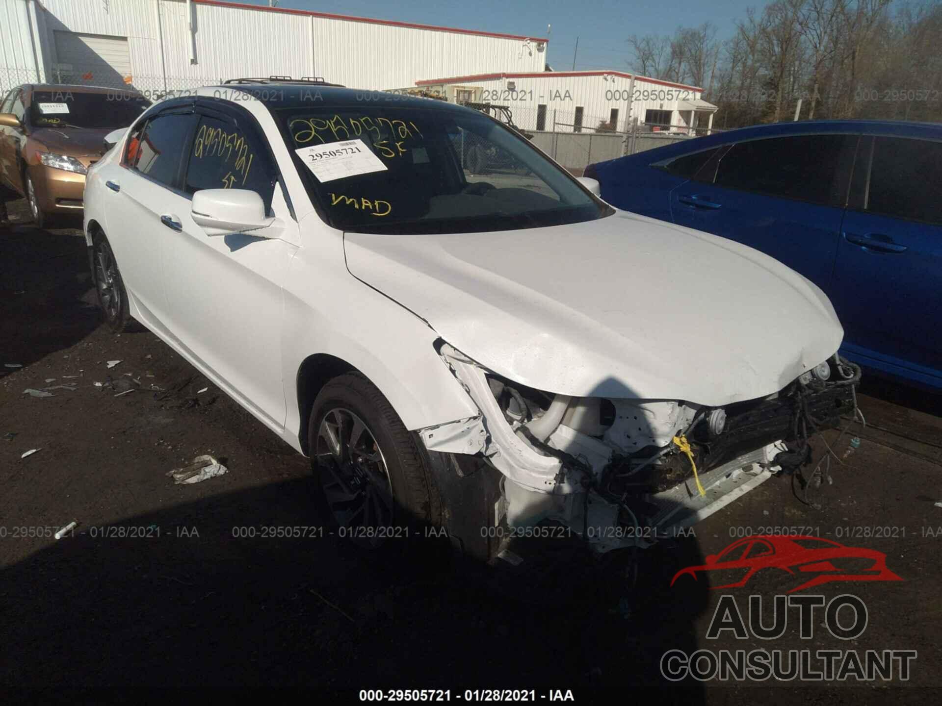 HONDA ACCORD SEDAN 2016 - 1HGCR2F93GA175952