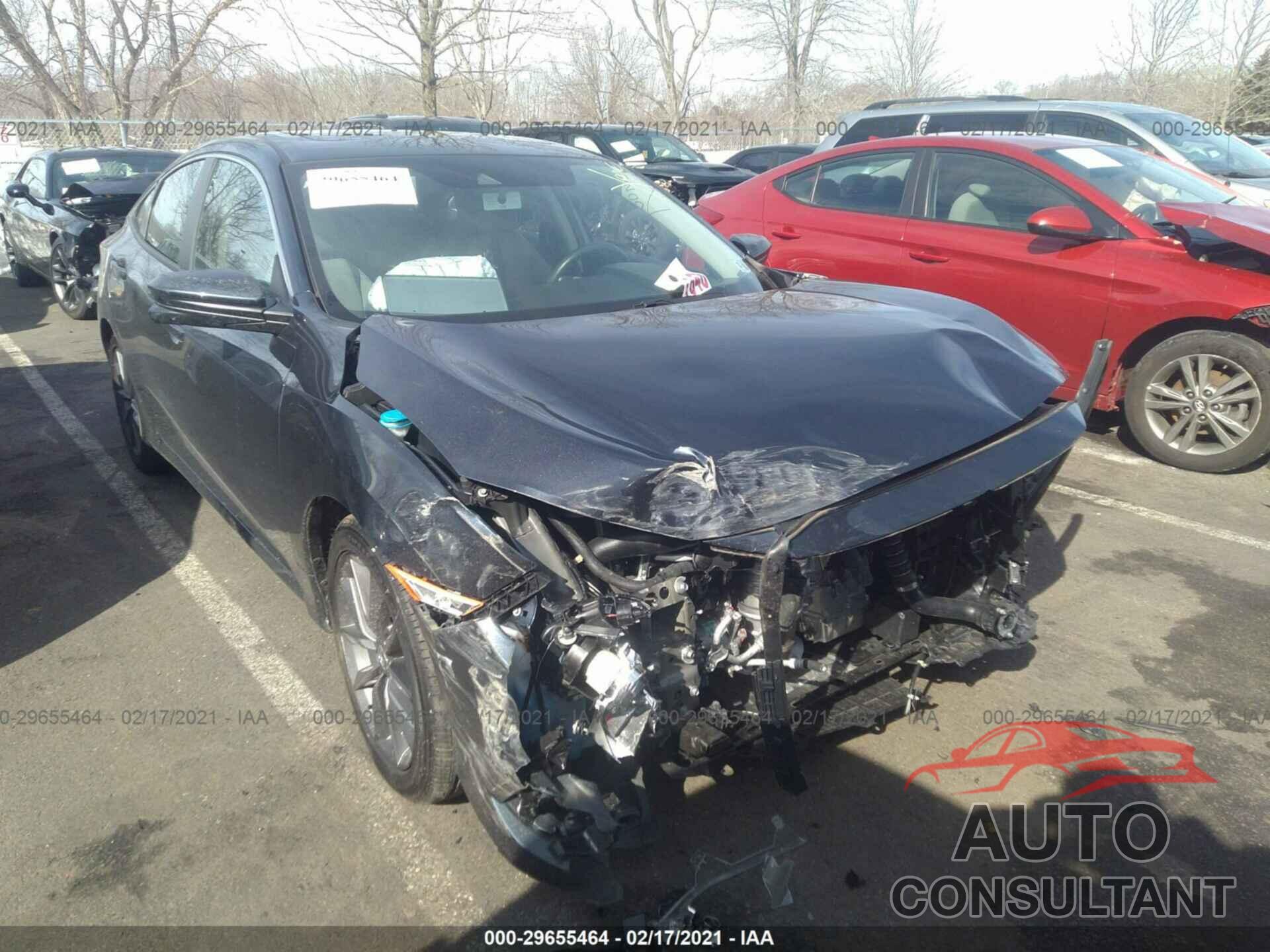 HONDA CIVIC SEDAN 2020 - 19XFC1F38LE206137