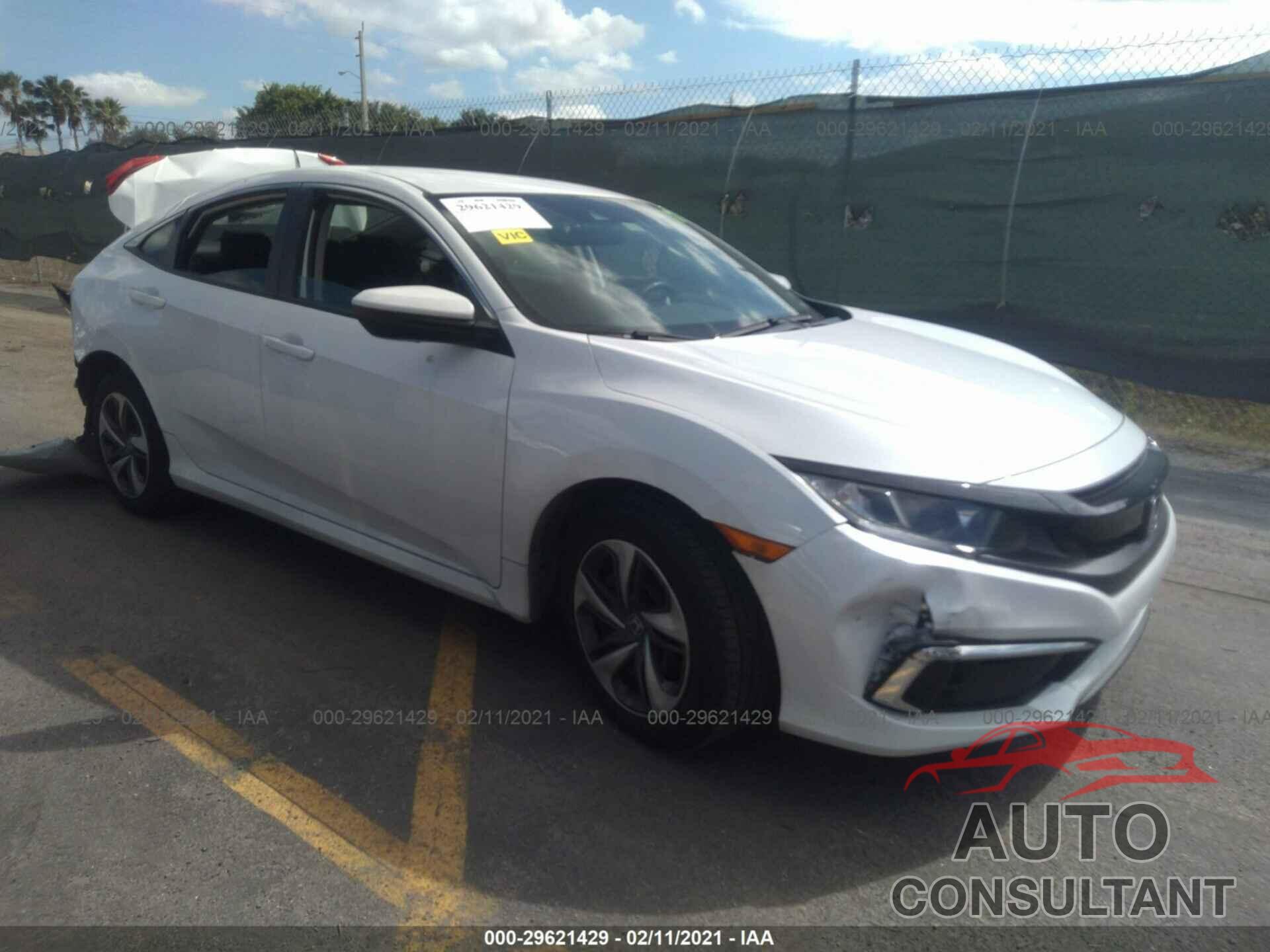 HONDA CIVIC SEDAN 2019 - 19XFC2F67KE036089