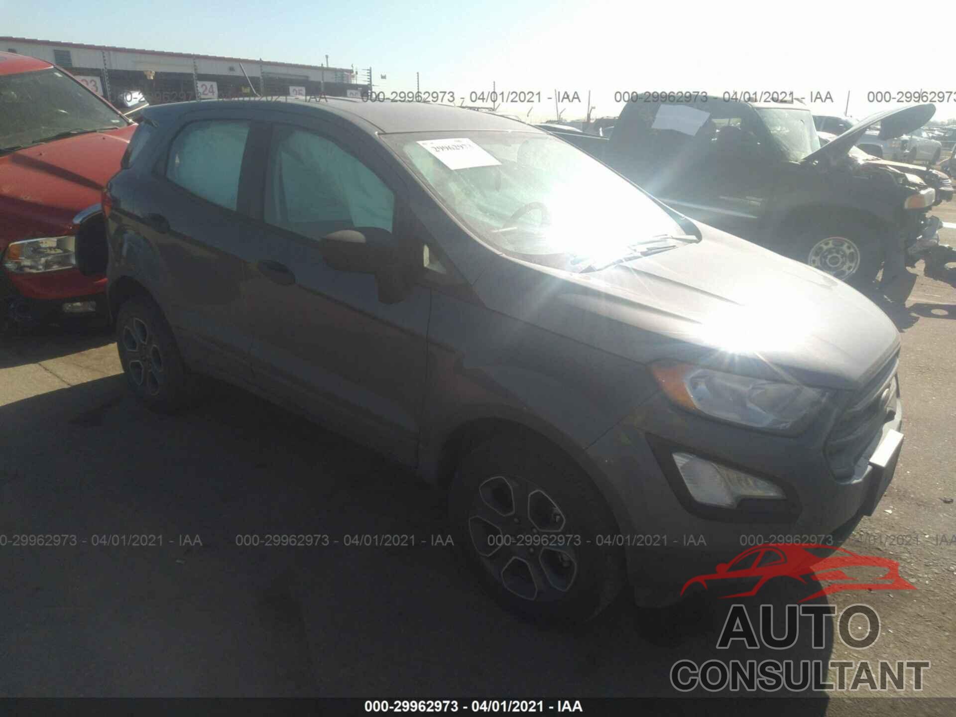 FORD ECOSPORT 2018 - MAJ6P1SL4JC228656