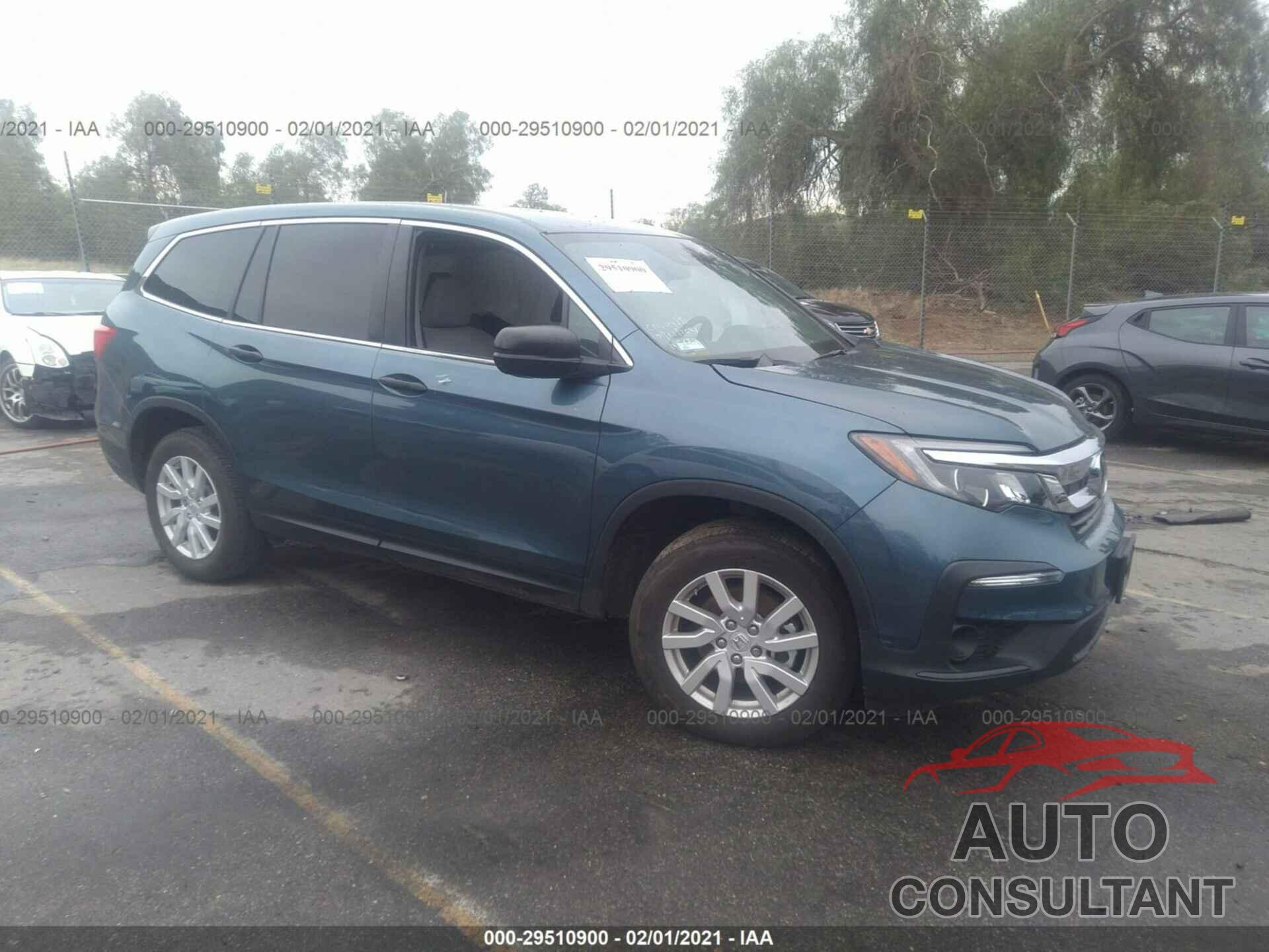 HONDA PILOT 2019 - 5FNYF5H11KB029944