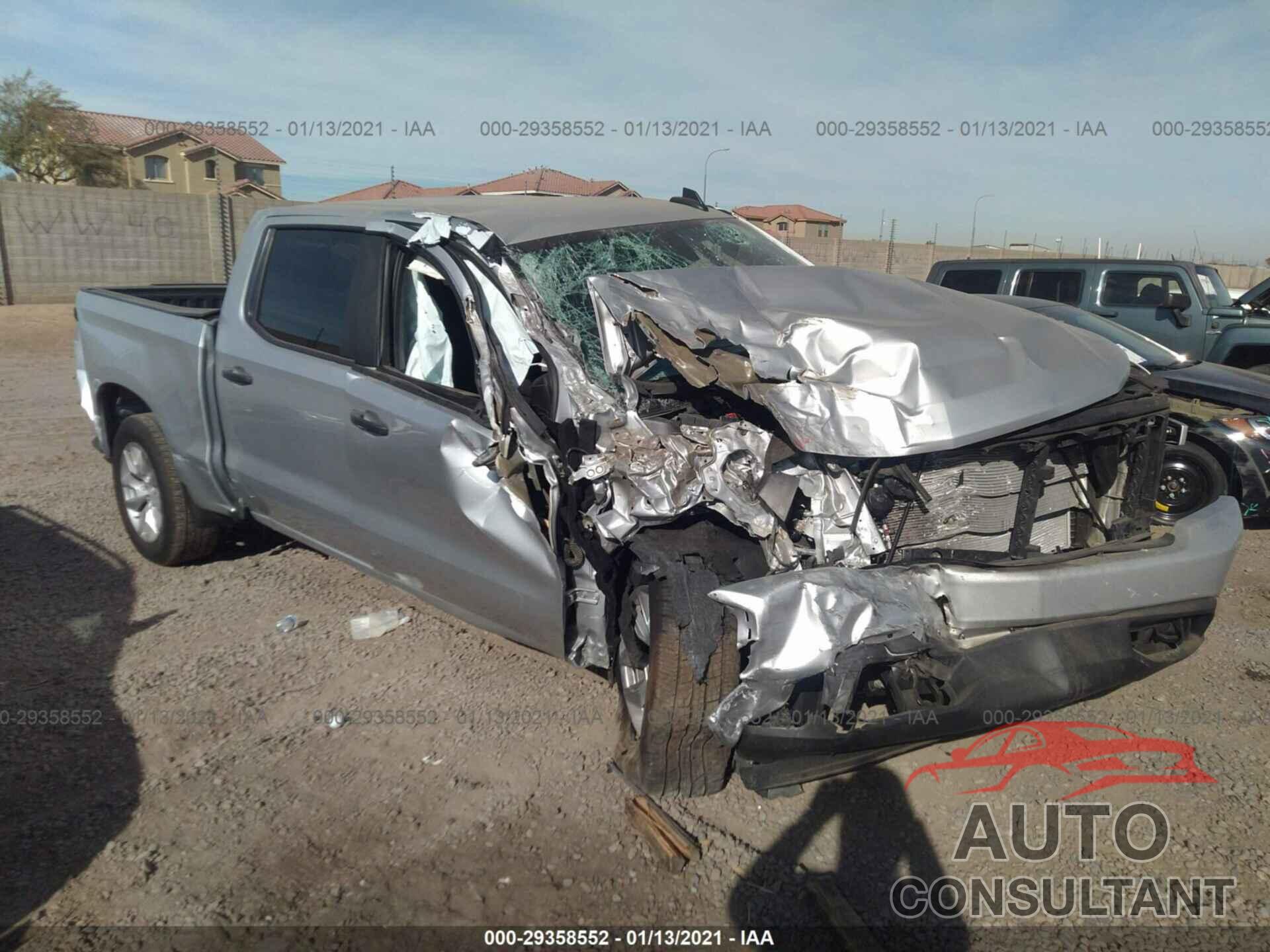 CHEVROLET SILVERADO 1500 2020 - 1GCPWBEF3LZ182721