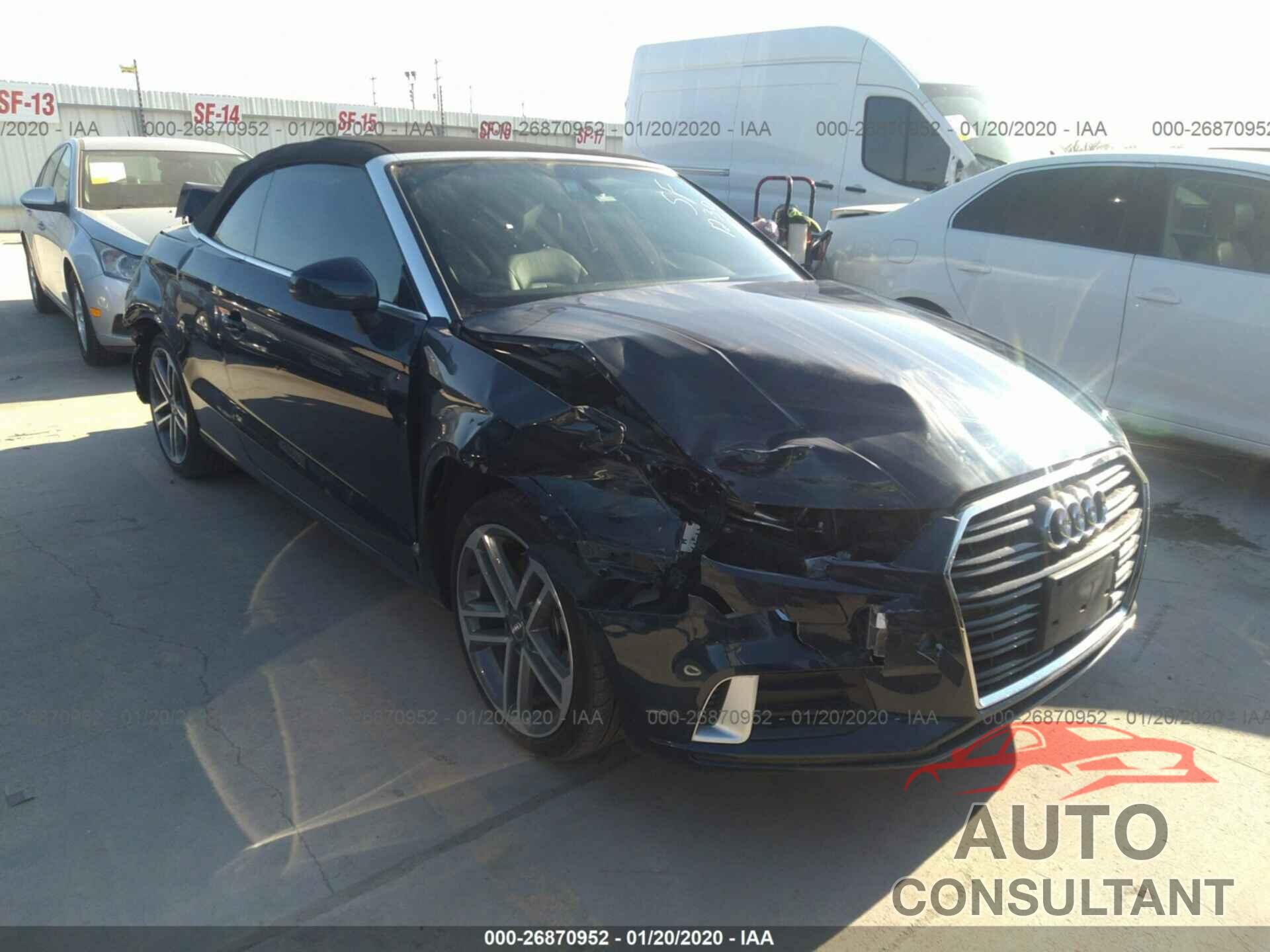 AUDI A3 2017 - WAU6ULFF7H1063935