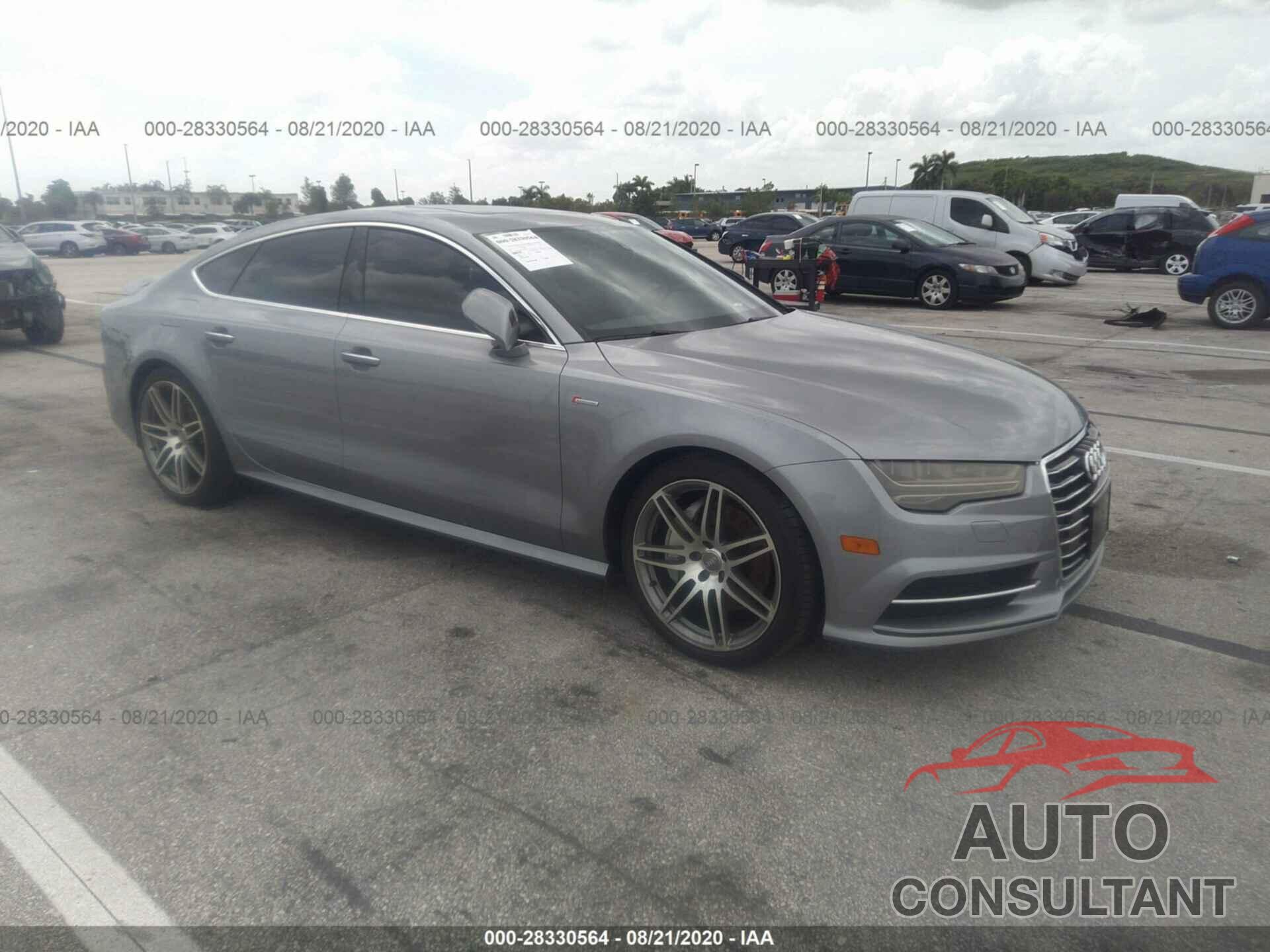 AUDI A7 2016 - WAUWGAFC3GN097914