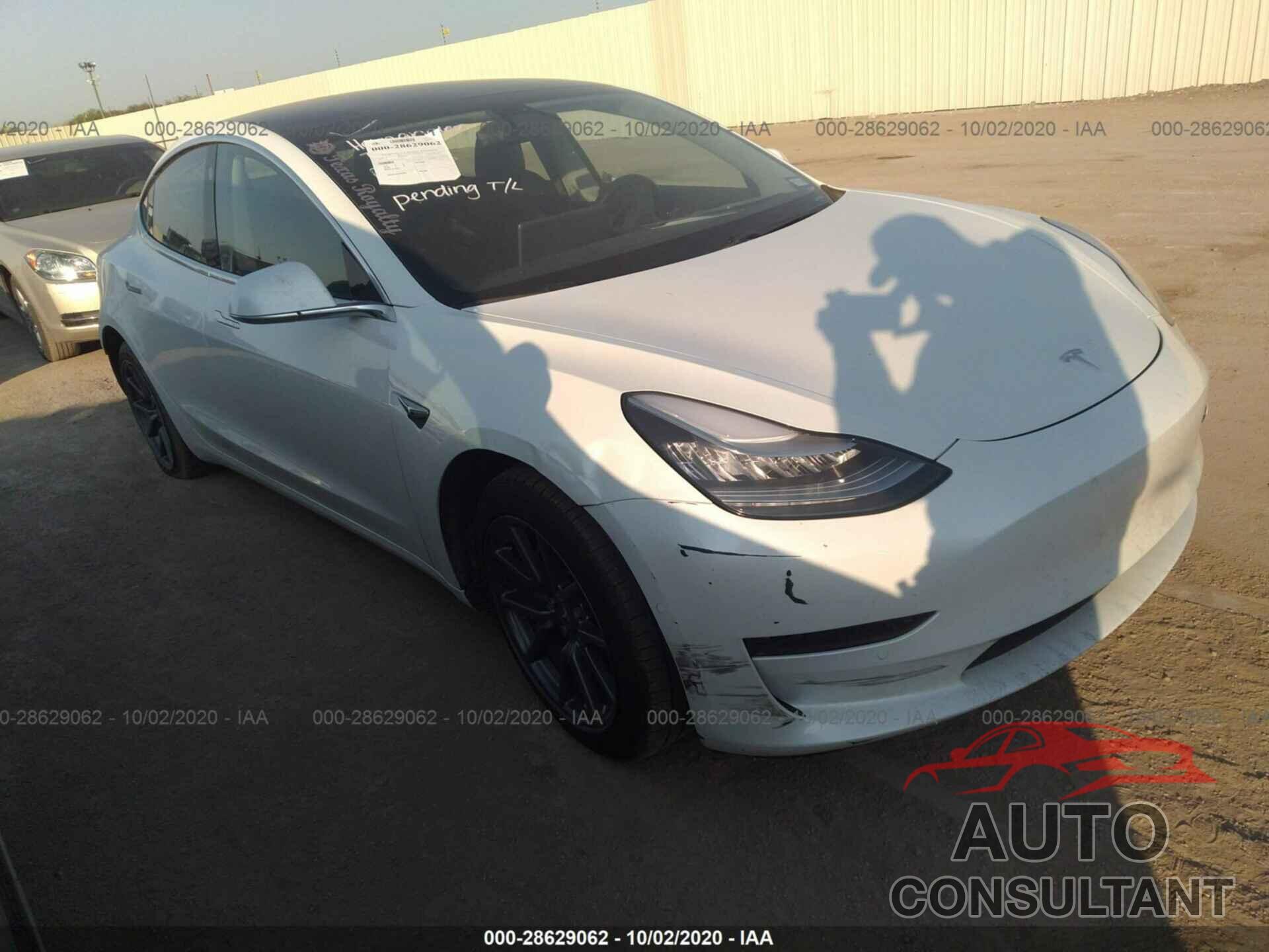TESLA MODEL 3 2020 - 5YJ3E1EC5LF601949