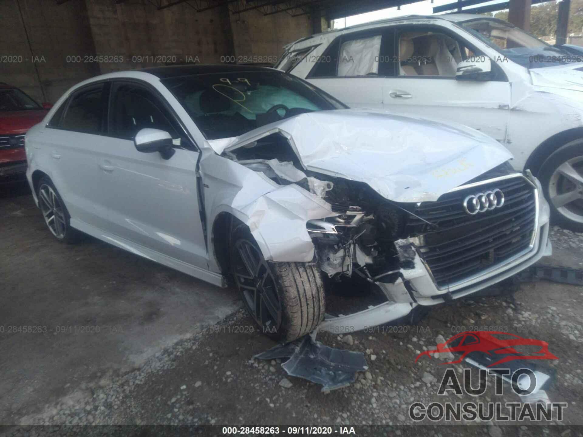 AUDI A3 SEDAN 2018 - WAUJ8GFF3J1036839