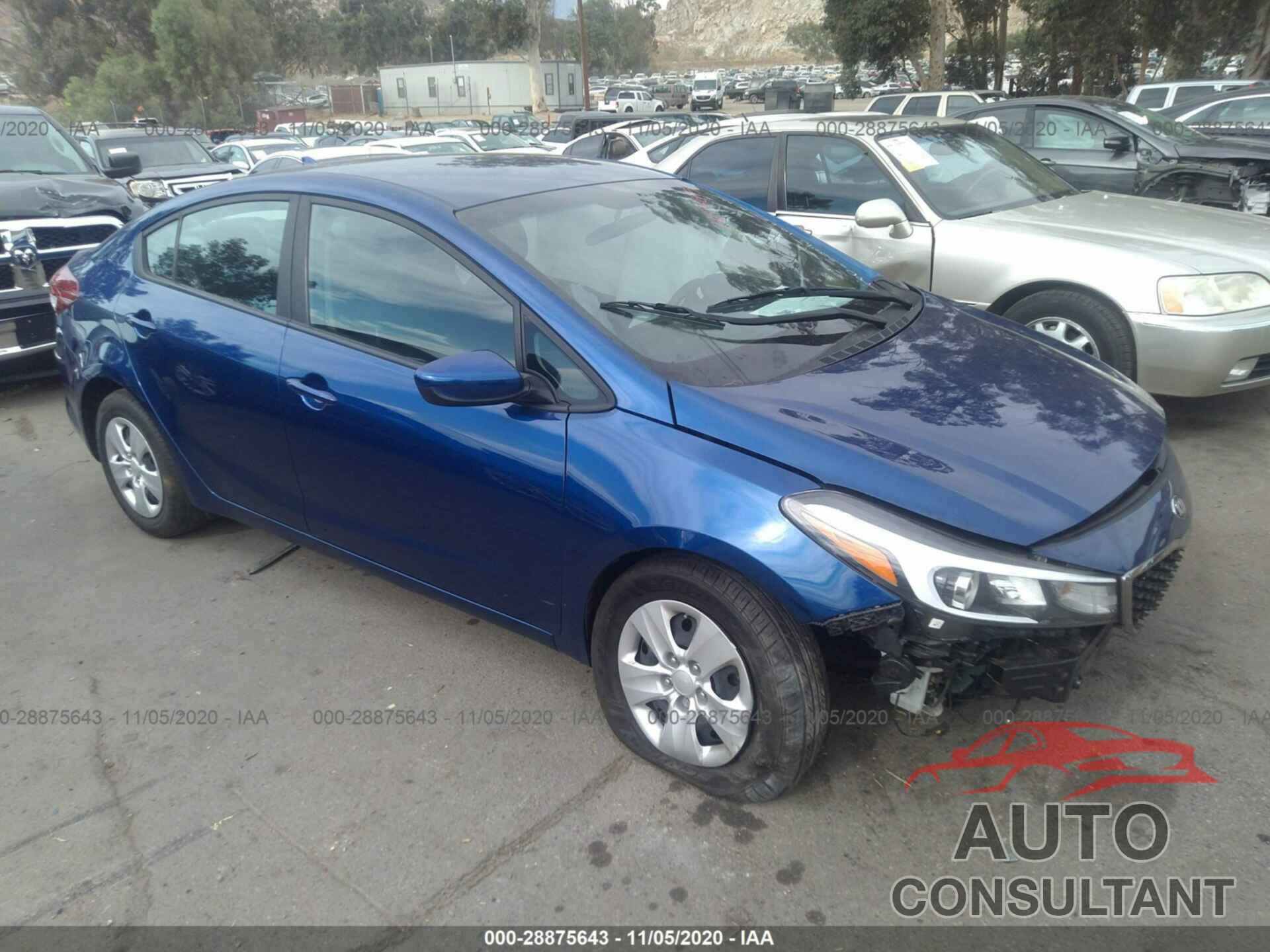 KIA FORTE 2018 - 3KPFK4A7XJE212131