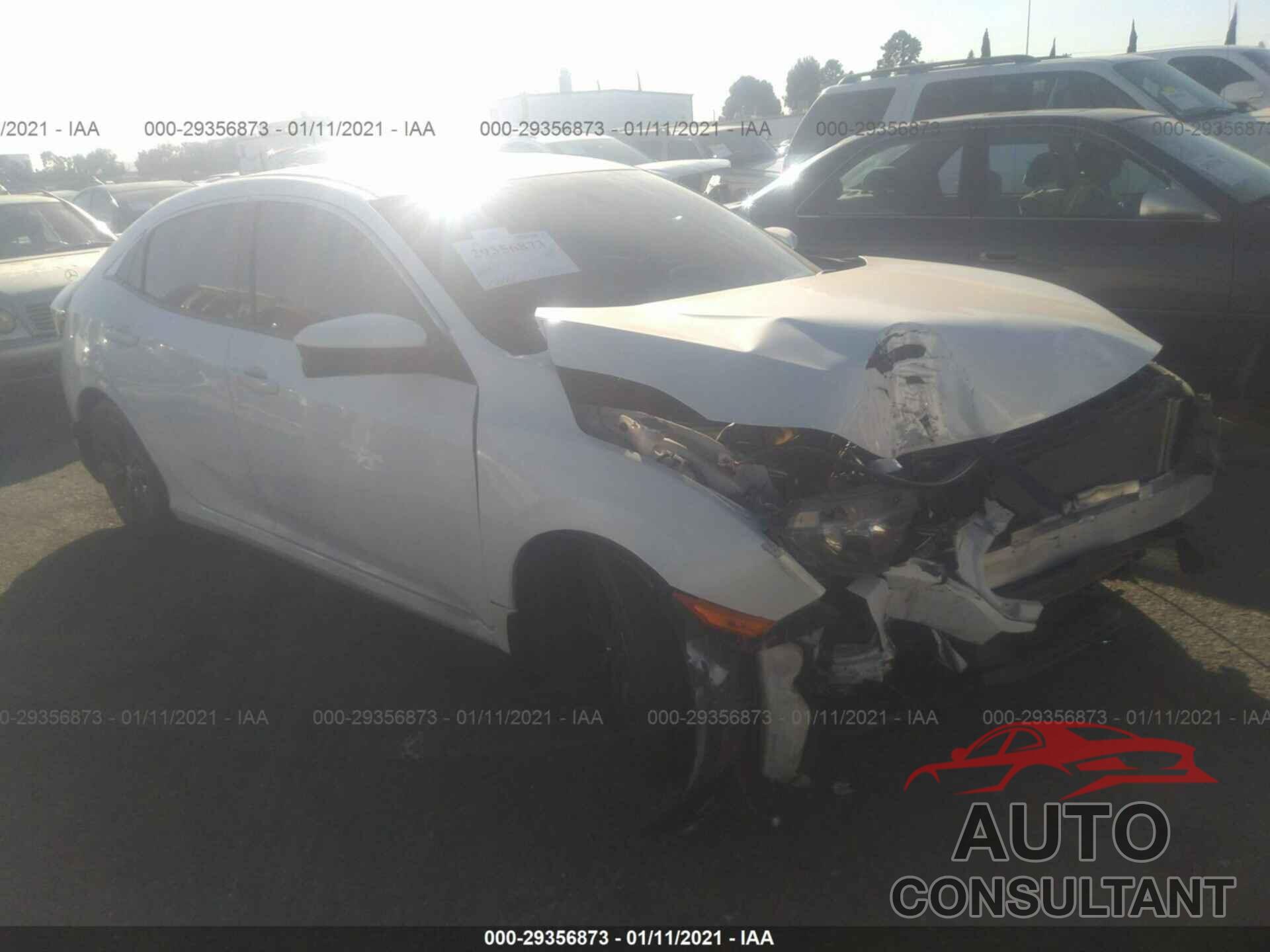 HONDA CIVIC HATCHBACK 2017 - SHHFK7H50HU410354