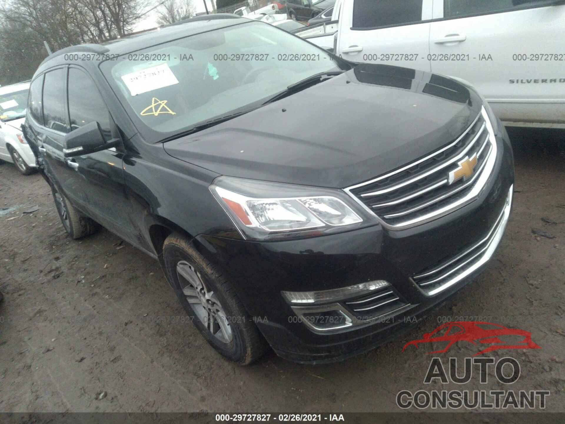 CHEVROLET TRAVERSE 2016 - 1GNKRGKD4GJ256192